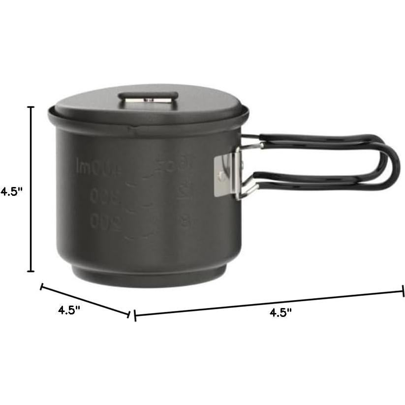 Juego de Cocina Ligero Esbit CS585HA 3 Piezas 585ml Aluminio