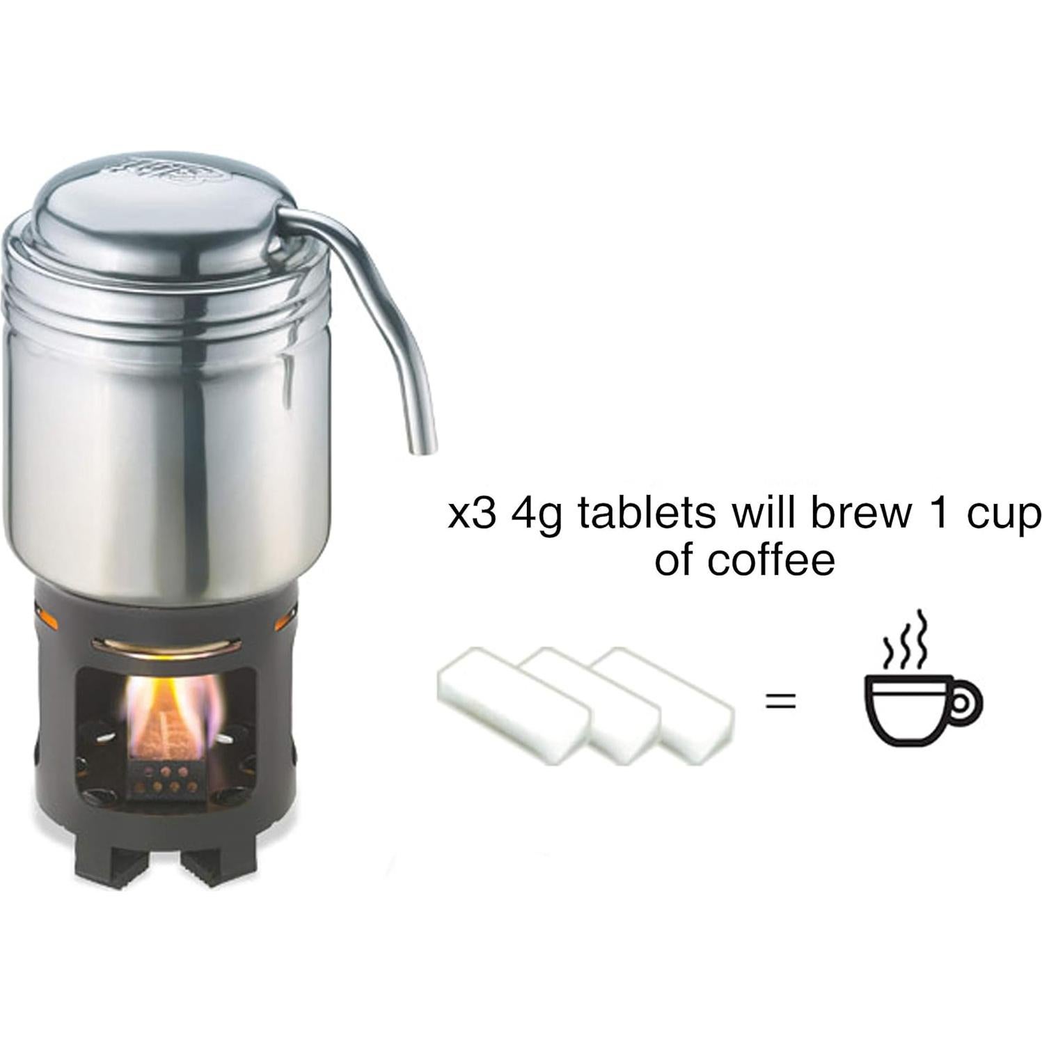 Tabletas de Combustible Sólido Esbit 4g - Paquete de 60 Piezas