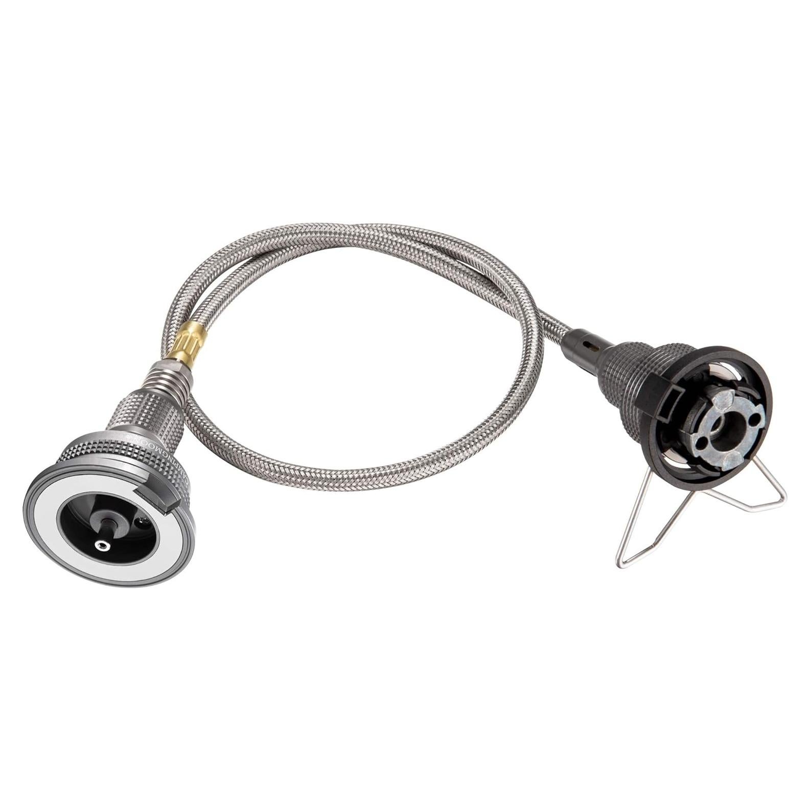 Camping Moon Z10-Z13M-Z16 CB Can, OD Can, Compatible Adapter & Multi Gas Hose Line, Screw-in Type, Conversion Adapter, OD Can, CB Can, Gas Converter, Gas Tool, Compatible with KOVEA CUBE Iwatani