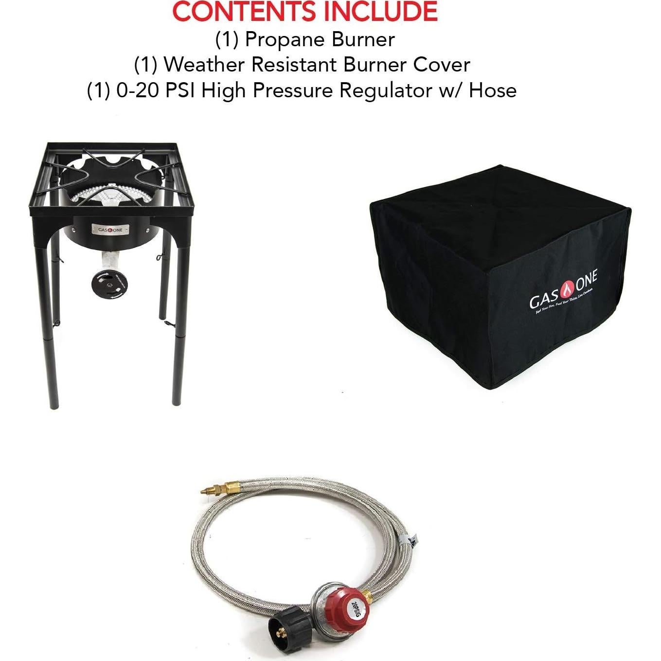 Quemador de Propano Gas One B-3600H 200,000 BTU Ajustable