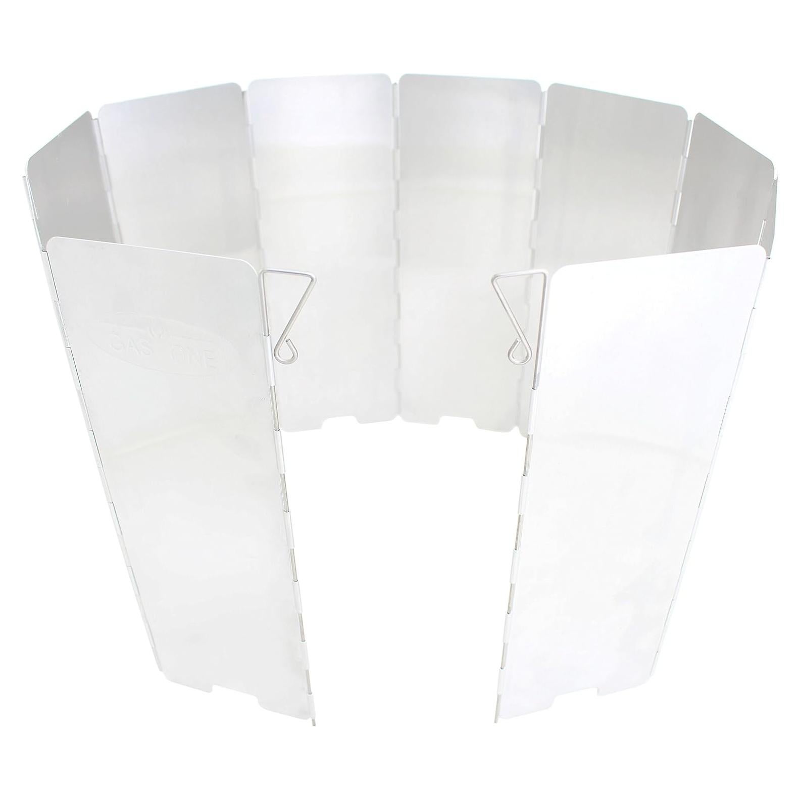 Pantalla contra el viento Gas One de aluminio 10 placas 85.1x24cm