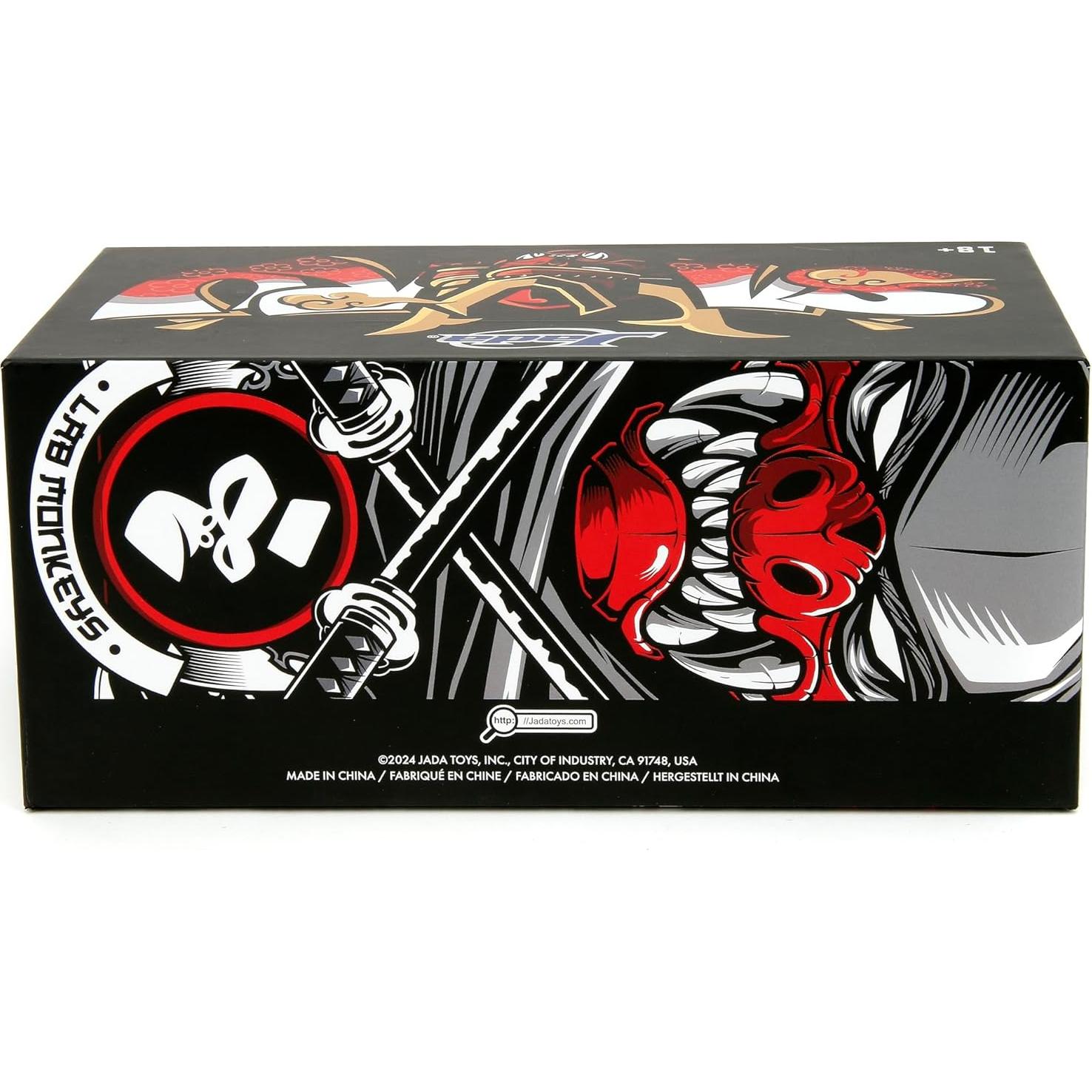 Jada Toys Mazda RX-7 1993 con figura Saru - 1:24 metal