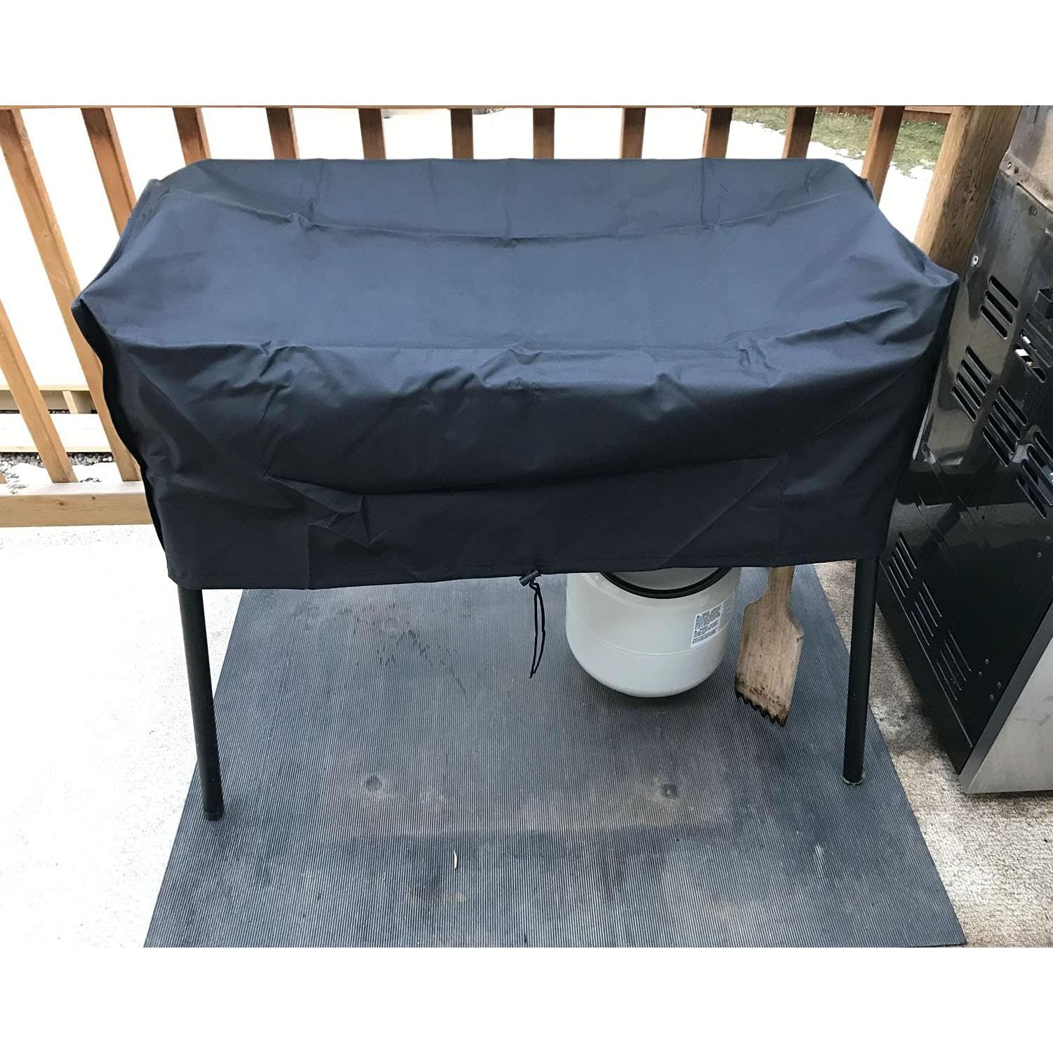 Patio Stove Cover for Camp Chef 3-Burner - Waterproof Outdoor BBQ Stove Cover, 43 Inch - Fits DB90D, PRO90, SPG90B, TB90LW, TB90LWG, TB90LWG15