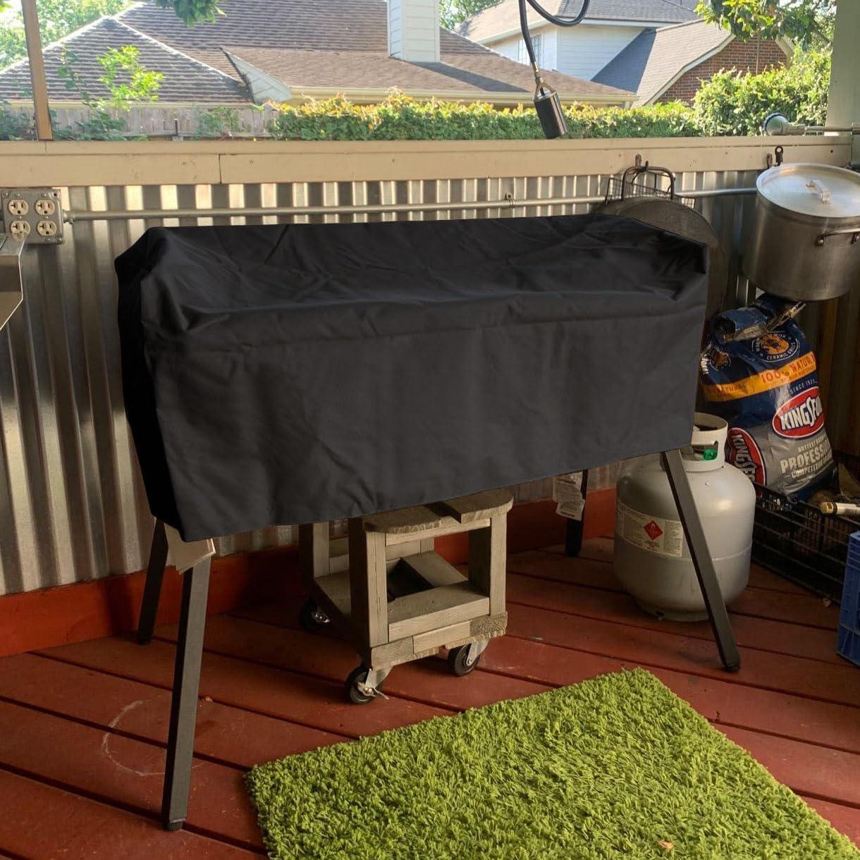 Patio Stove Cover for Camp Chef 3-Burner - Waterproof Outdoor BBQ Stove Cover, 43 Inch - Fits DB90D, PRO90, SPG90B, TB90LW, TB90LWG, TB90LWG15