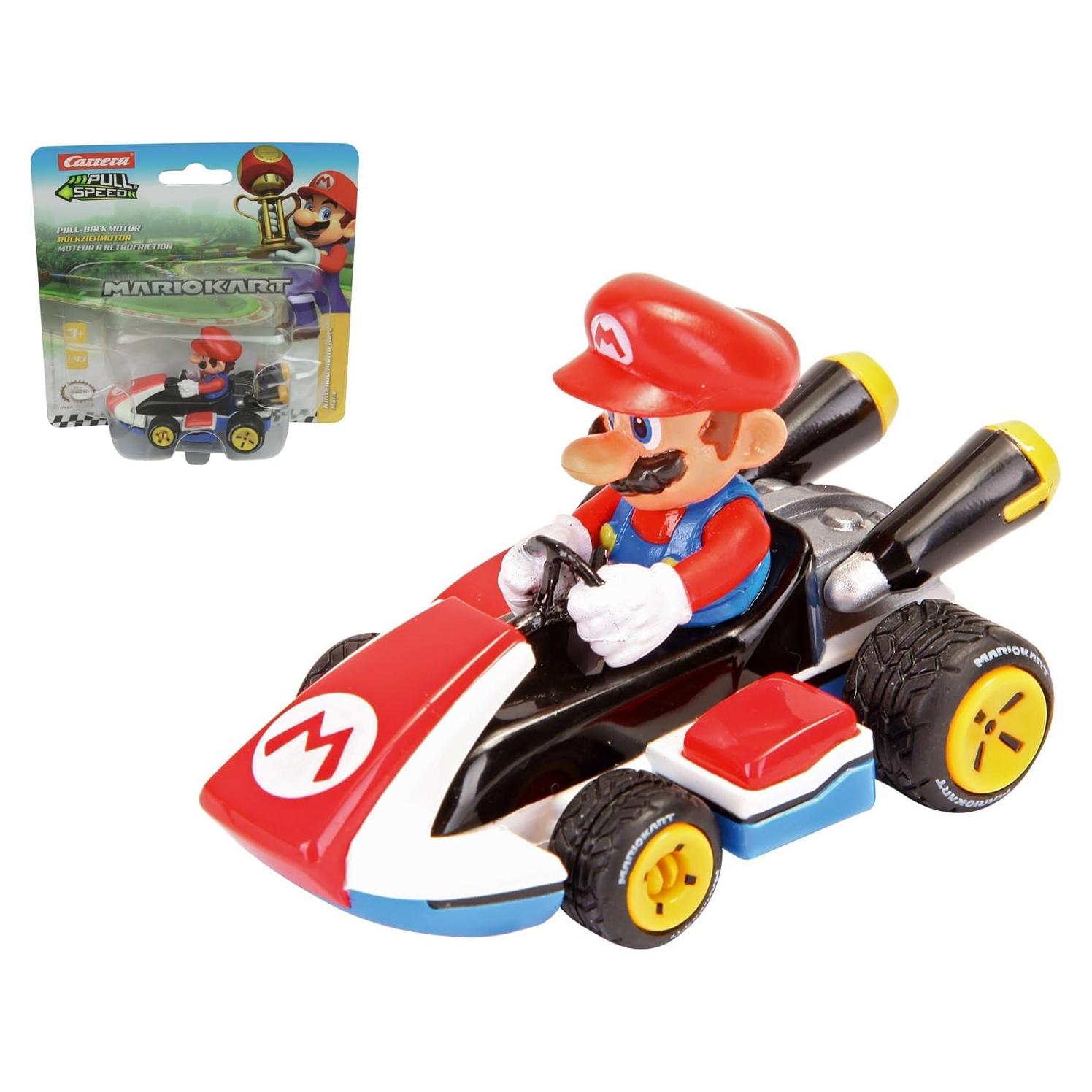 Carrera Pull & Speed Mario Kart 1:43 Vehículo Juguete