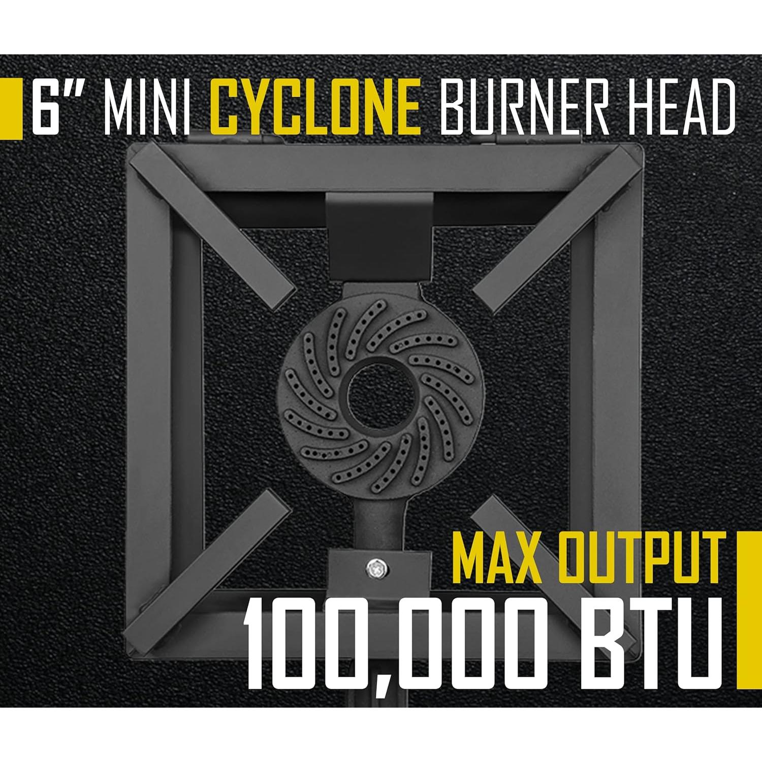 Quemador de Propano Concord 100,000 BTU 12" para Camping