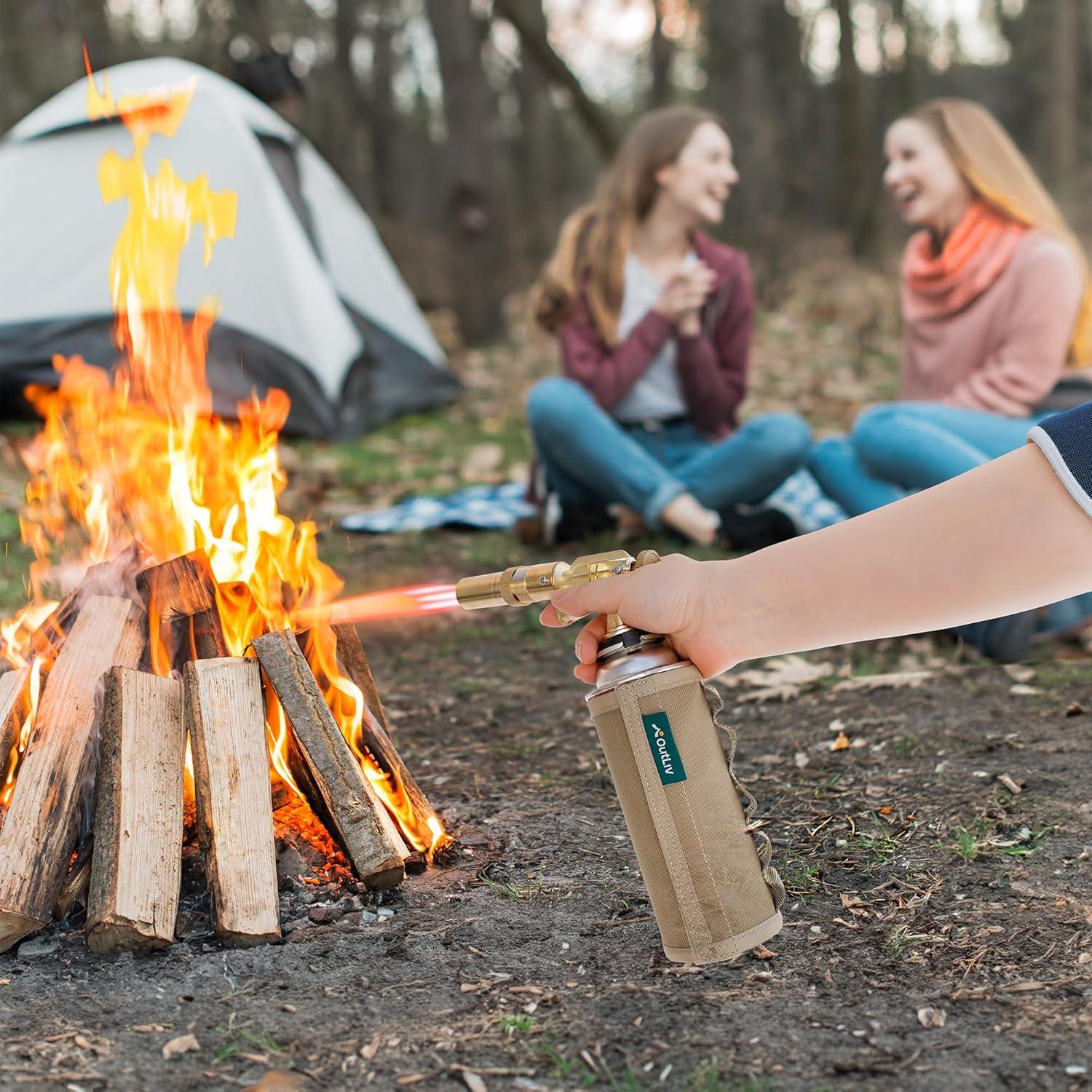 Funda Protectora Táctica OutLiv + 12 Canisters Butano 227g