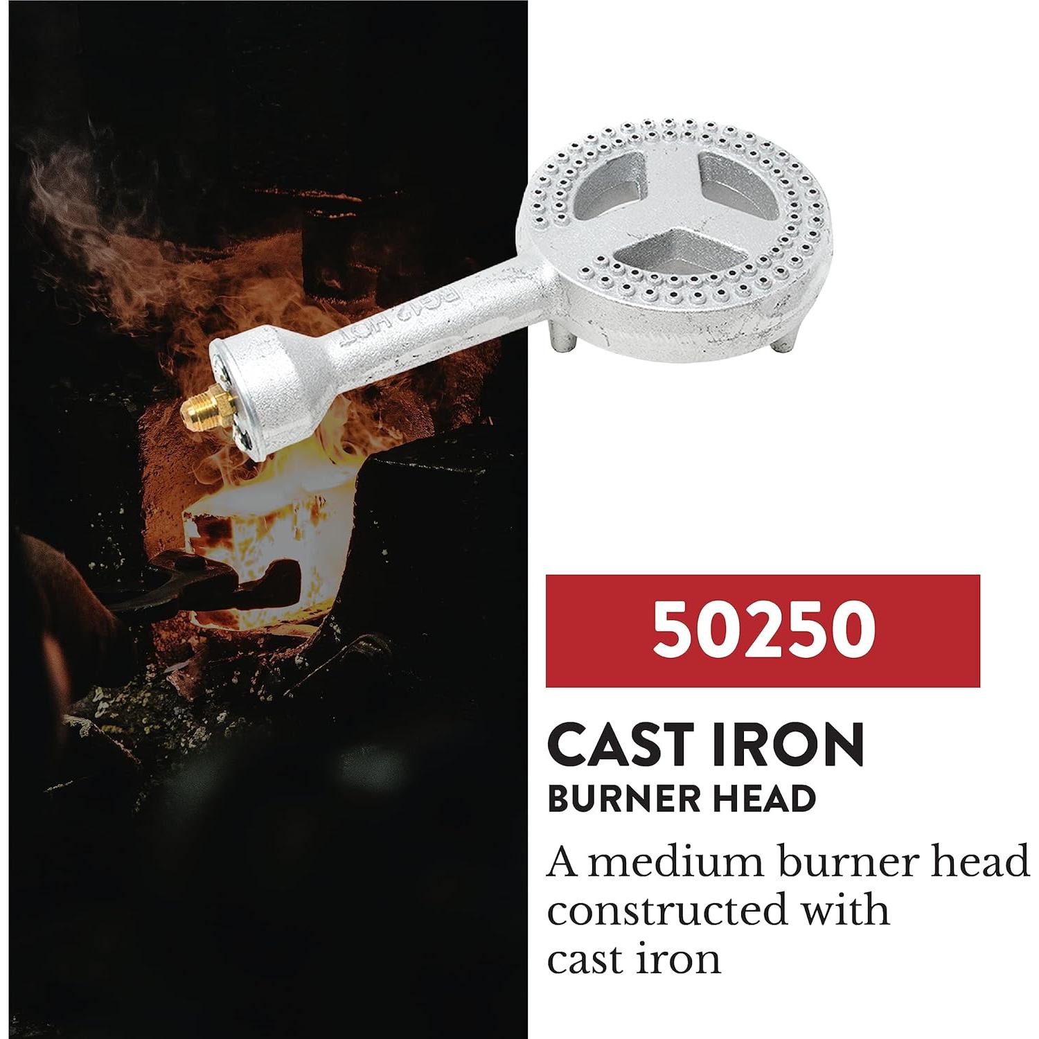 Cabezal de quemador de hierro fundido GasOne 50250 - Alta presión