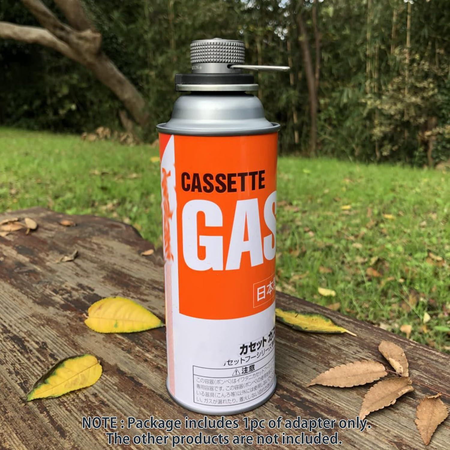 Adaptador de Cartucho de Butano Campingmoon Z10 con Soporte