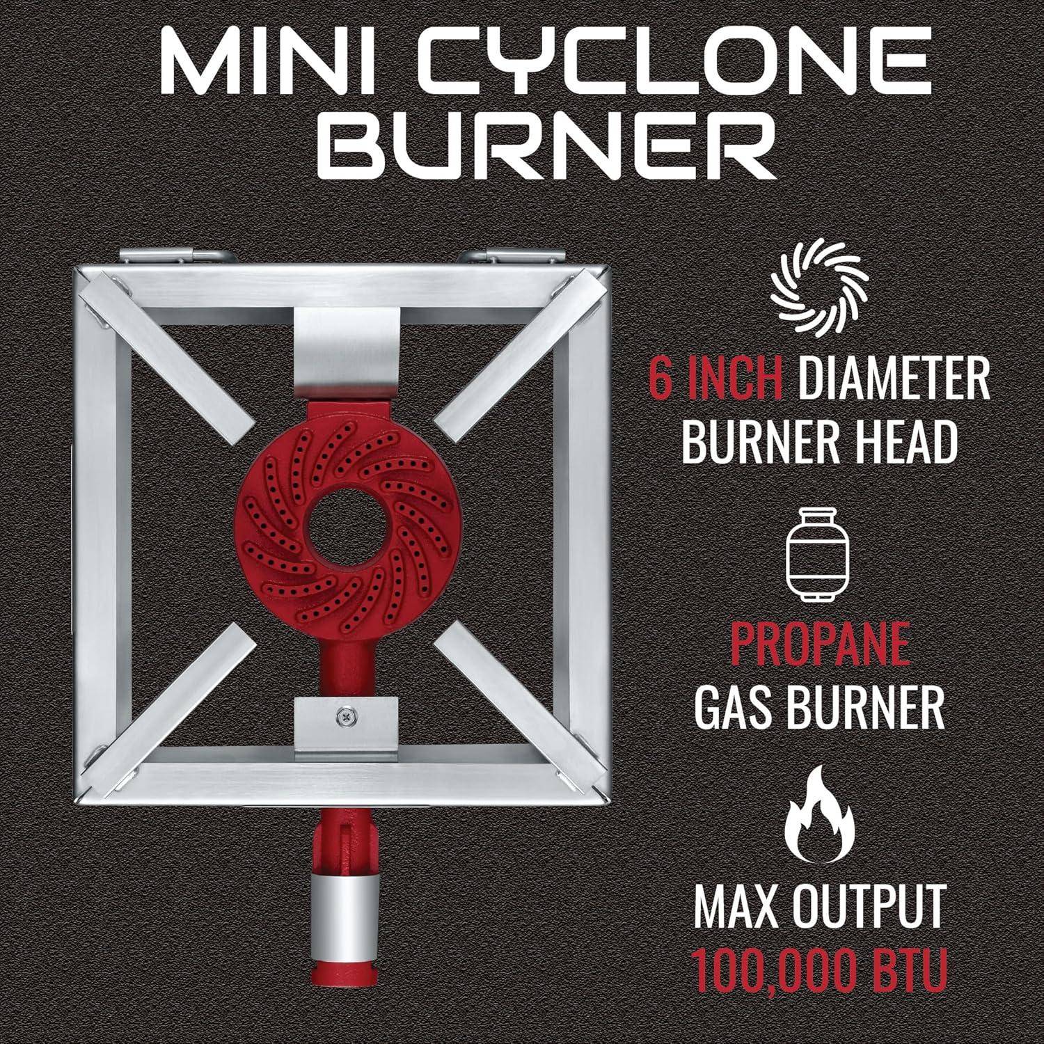 Quemador de Bloque Concord 12" Acero Inoxidable 100,000 BTU