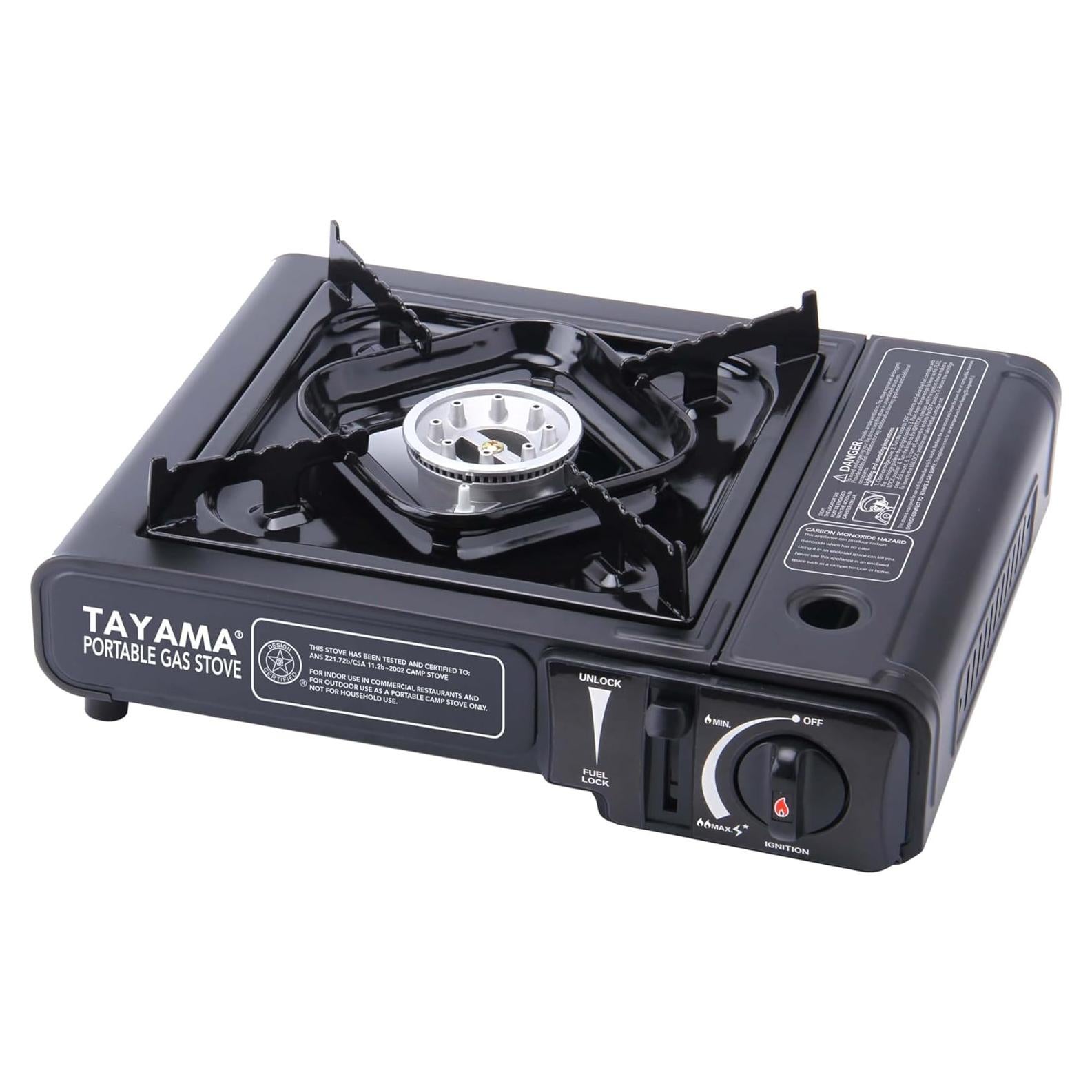 Estufa de Camping Portátil TAYAMA BDZ-155A 8000 BTU