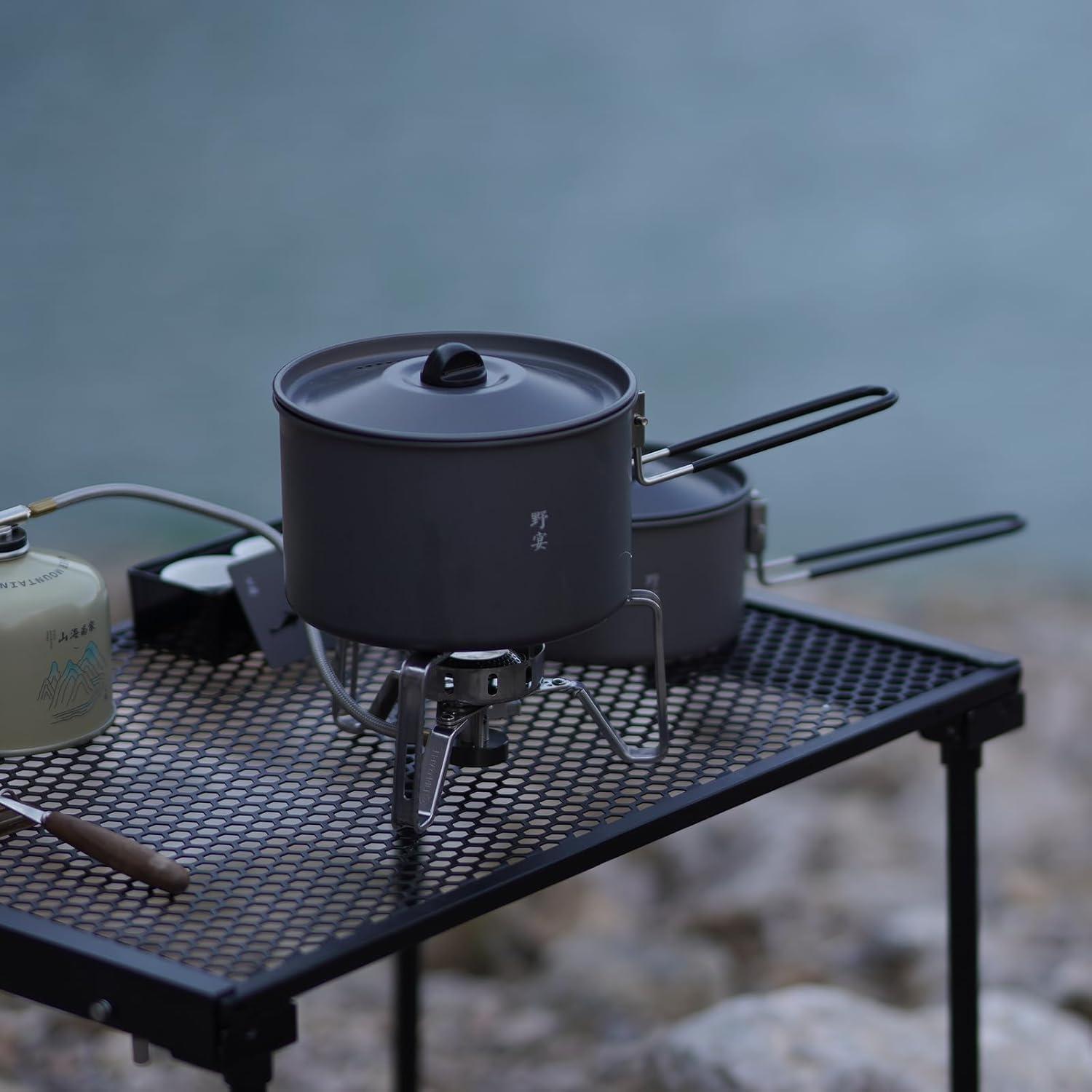 Estufa de Gas Fire-Maple FMS-125 PRO Compacta 3.2kW para Camping