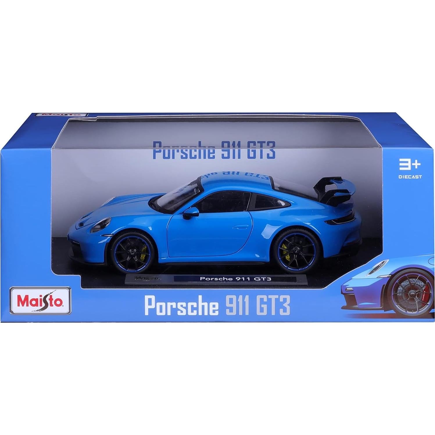 Maisto Porsche 911 GT3 1:18 Die Cast Azul