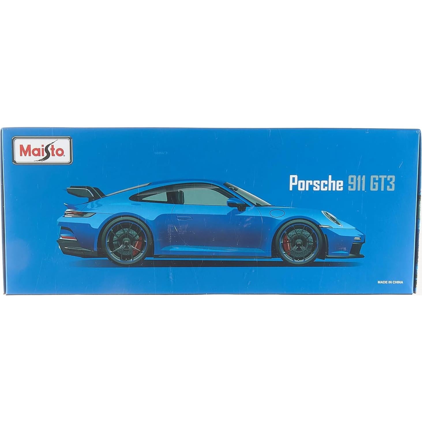 Maisto Porsche 911 GT3 1:18 Die Cast Azul