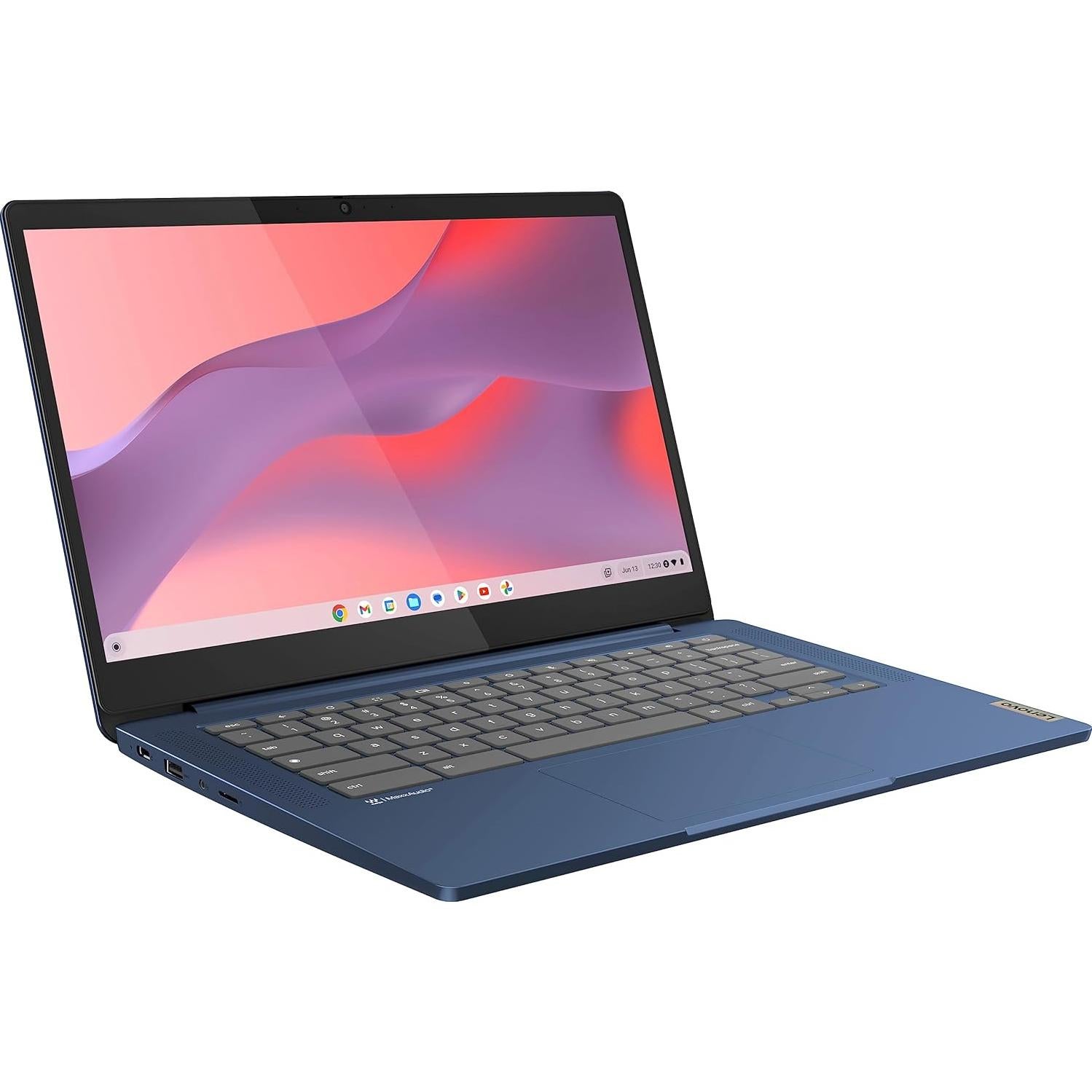 Lenovo Chromebook 14" FHD Táctil MediaTek 4GB 64GB Azul