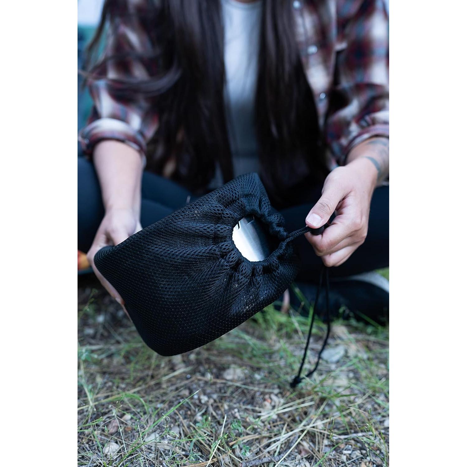 Estufa de leña Stansport de acero inoxidable extra grande