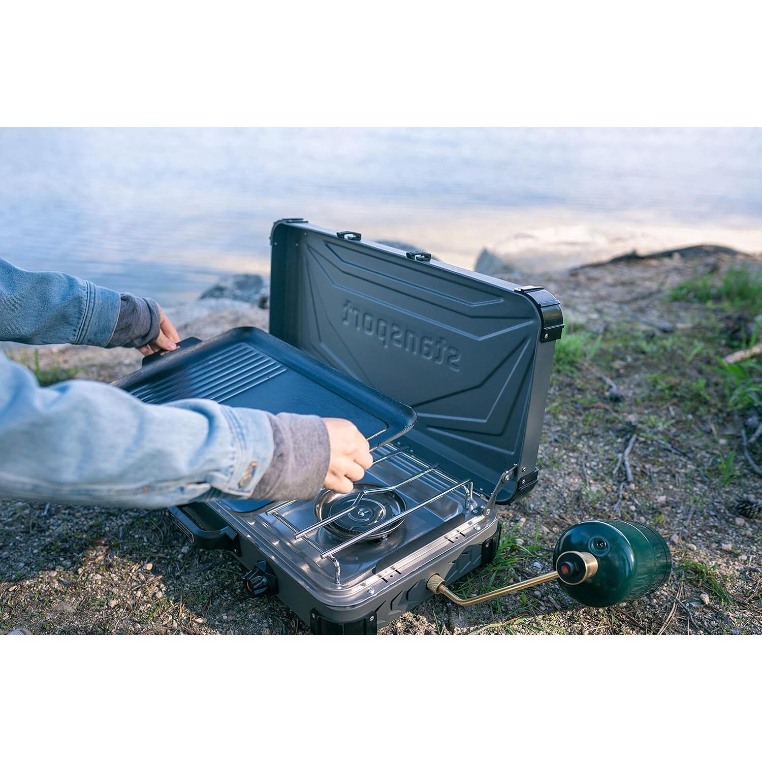 Plancha Antiadherente de Aluminio Stansport 45.72x26.67cm