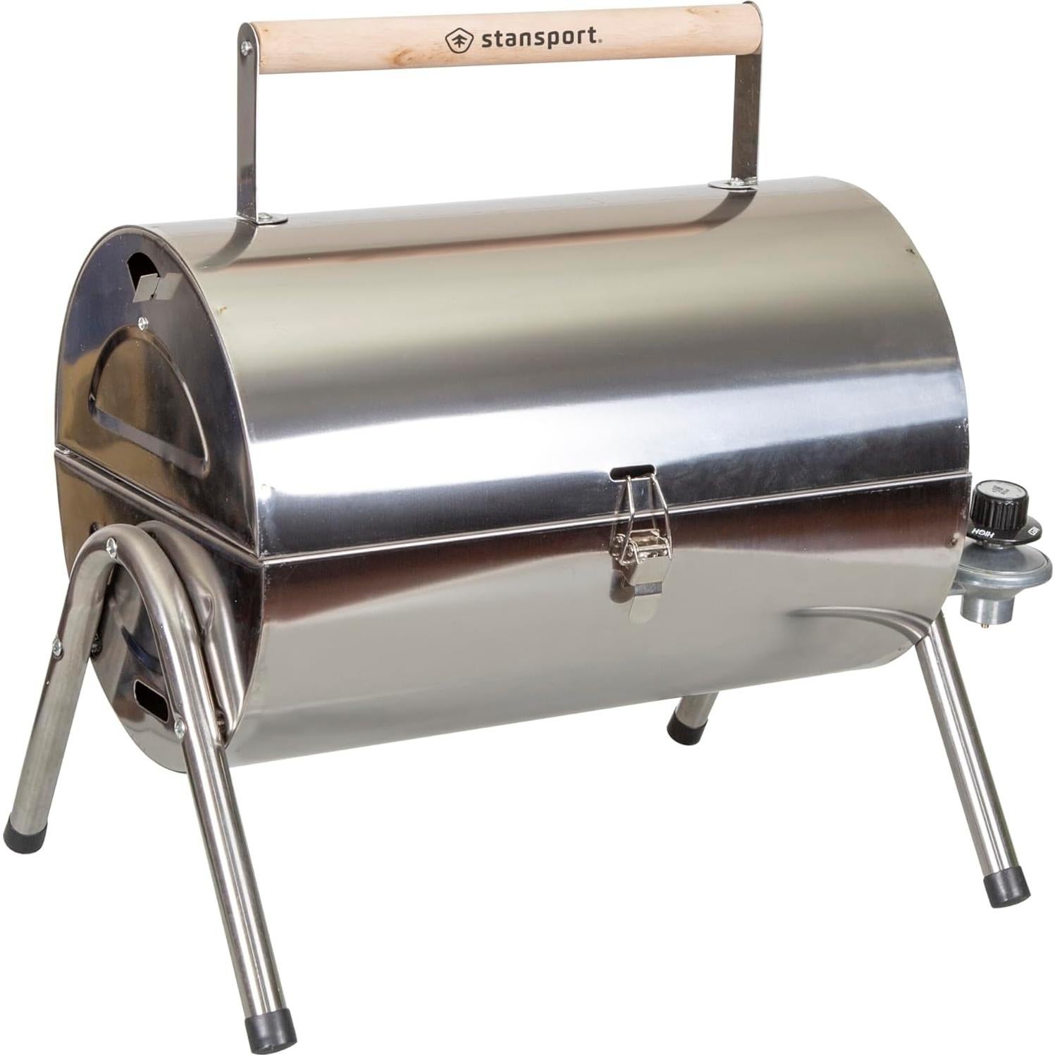 Parrilla de Propano Stansport de Acero Inoxidable 10,000 BTU