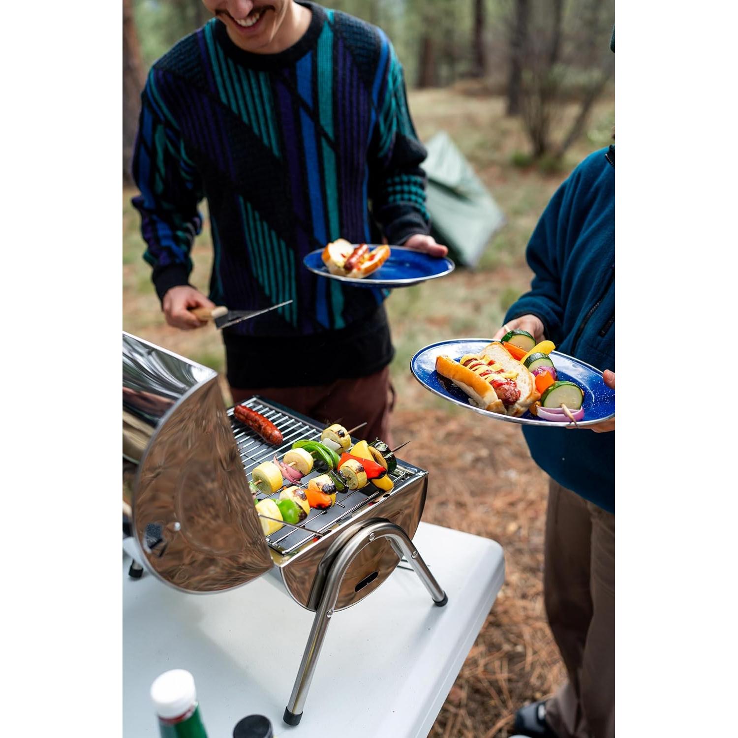 Parrilla de Propano Stansport de Acero Inoxidable 10,000 BTU