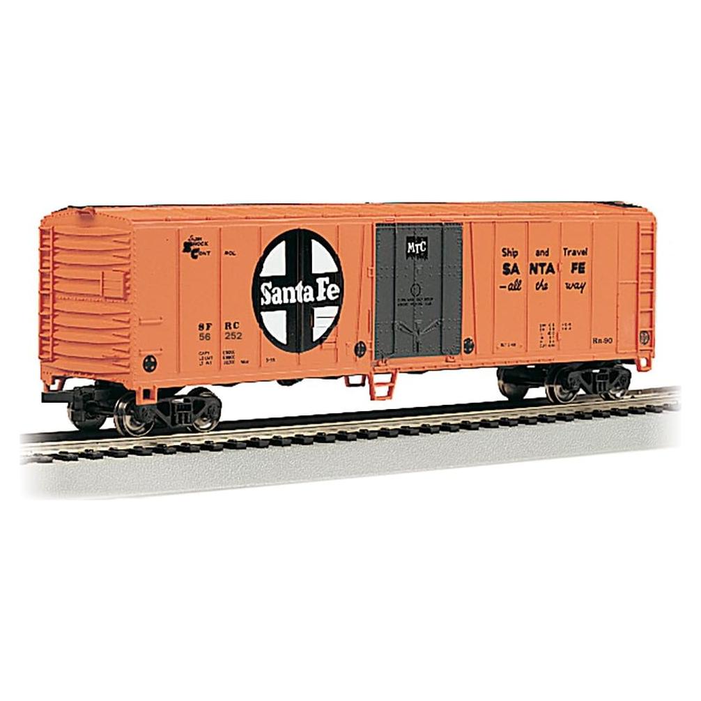 Carro Refrigerado de Acero Bachmann 50' ATSF #56252 Escala HO