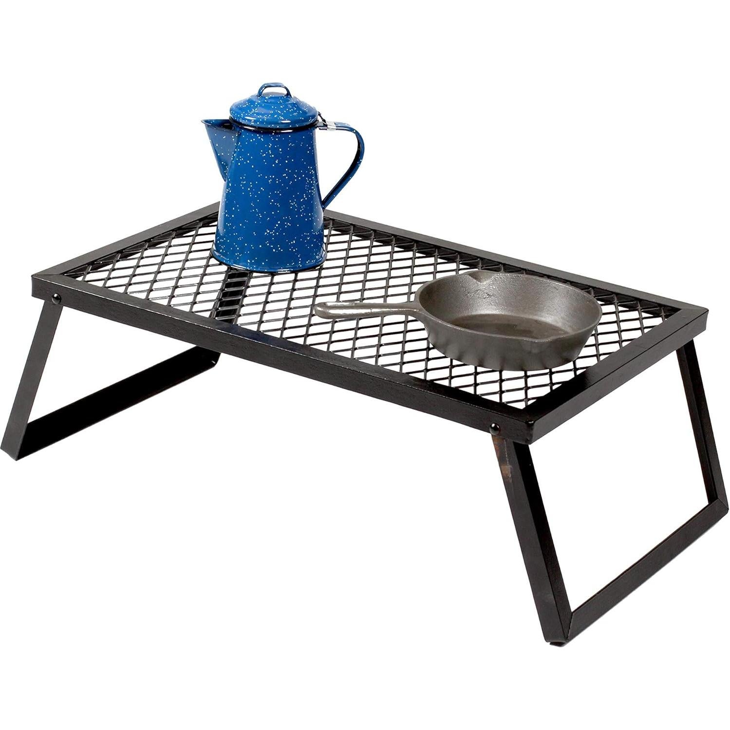 Parrilla de Campamento Plegable Stansport 61x41cm Acero