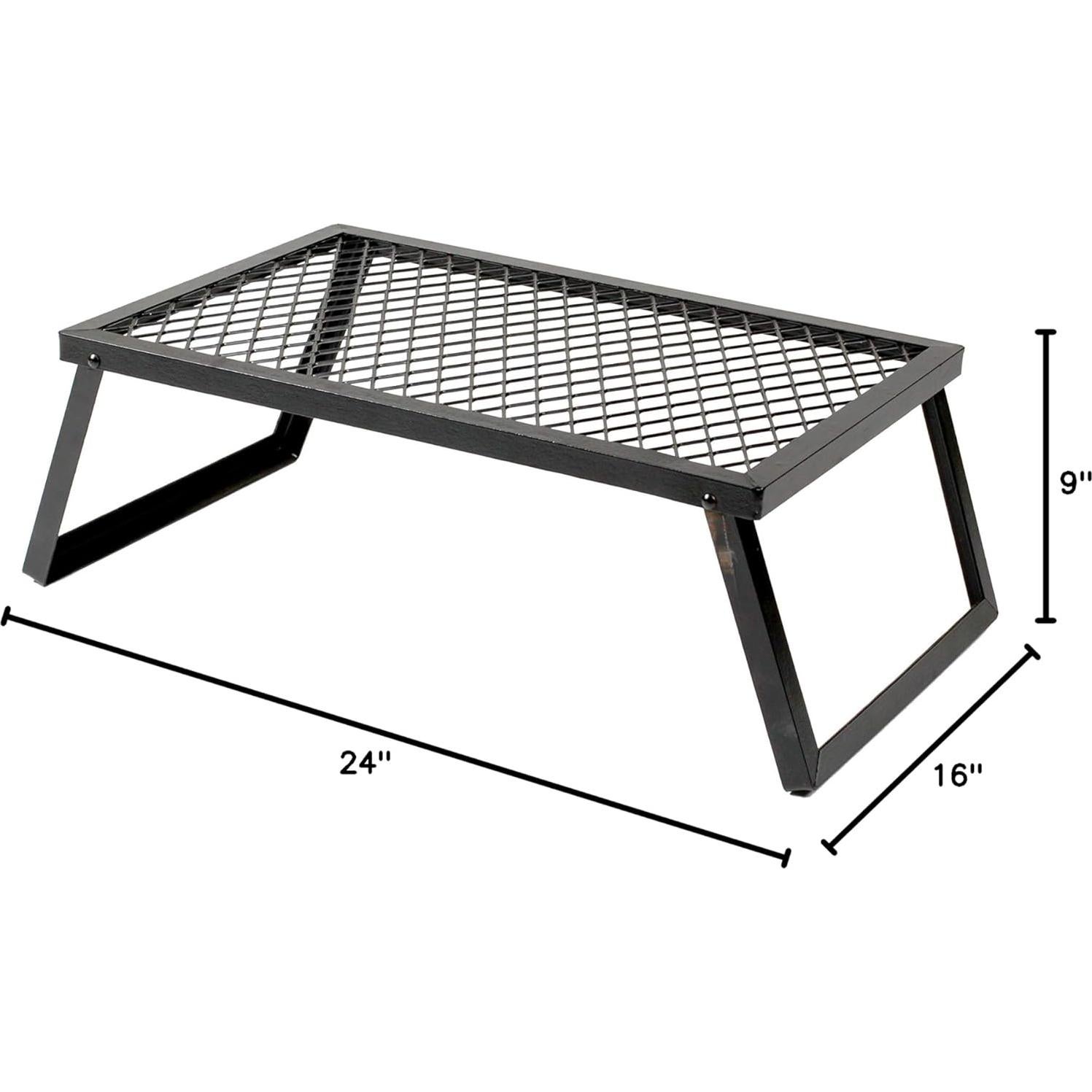 Parrilla de Campamento Plegable Stansport 61x41cm Acero
