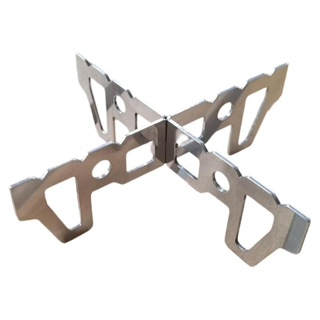 Soporte Cruz para Estufa de Alcohol SX053 - Acero Inoxidable - 9.8 cm