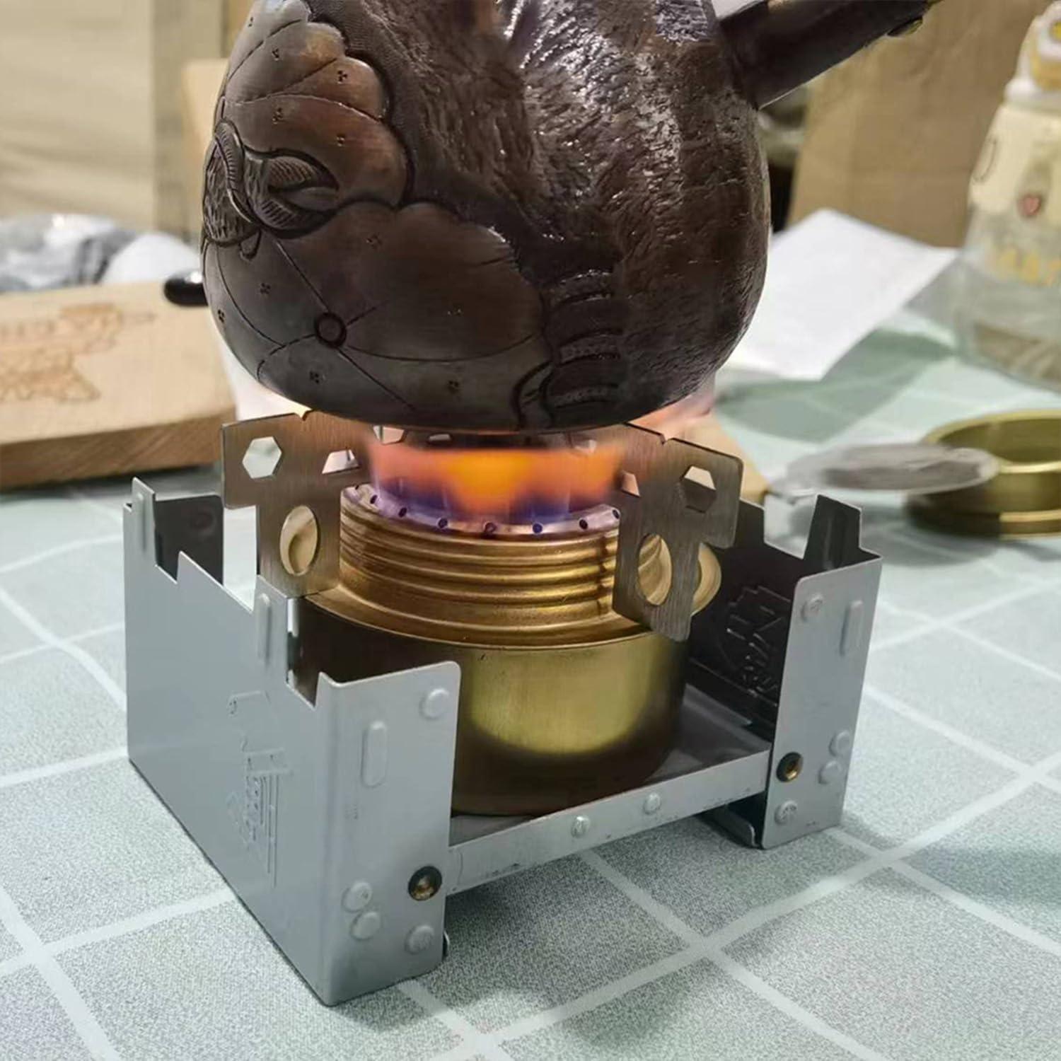 Soporte Cruz para Estufa de Alcohol SX053 - Acero Inoxidable - 9.8 cm