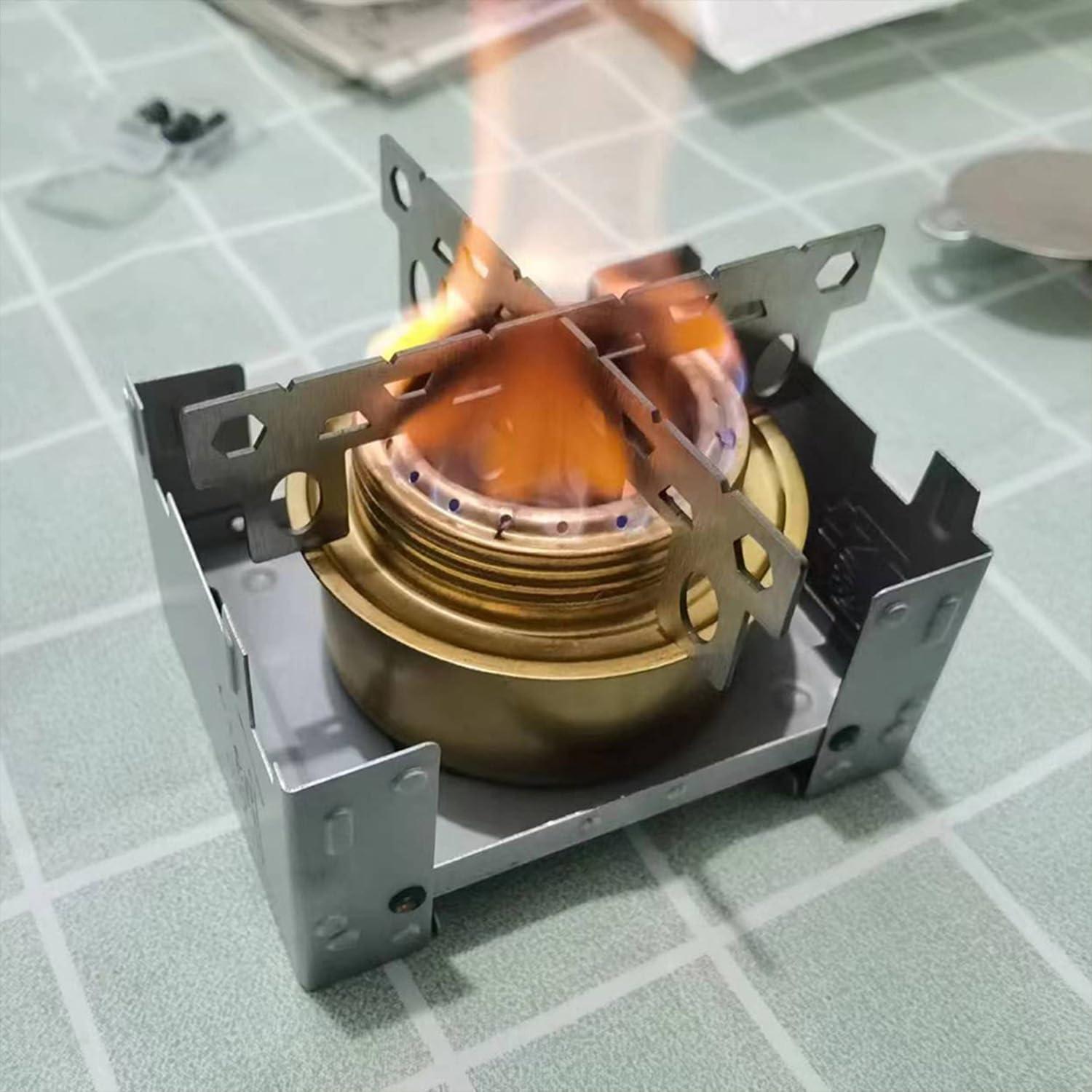 Soporte Cruz para Estufa de Alcohol SX053 - Acero Inoxidable - 9.8 cm