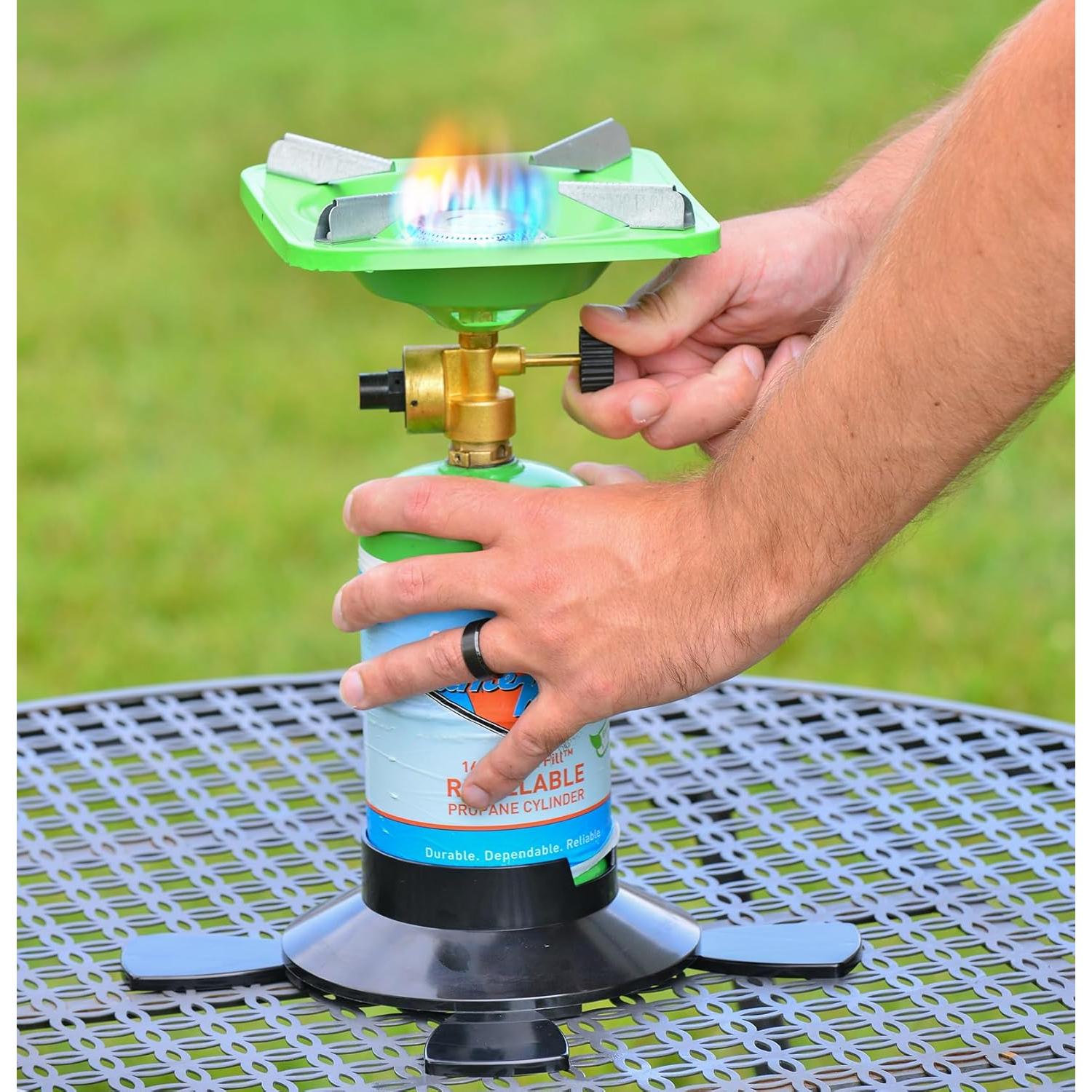 Estufa de Camping Portátil Flame King YSNVT-508 Propano 10000 BTU