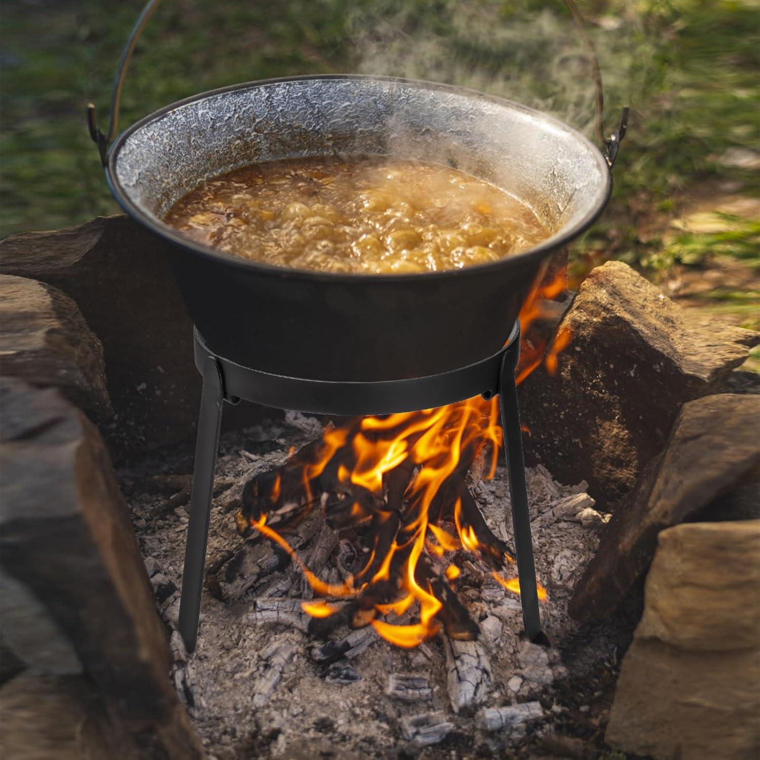 Trípode de Fogata Elsjoy Plegable para Cocina al Aire Libre