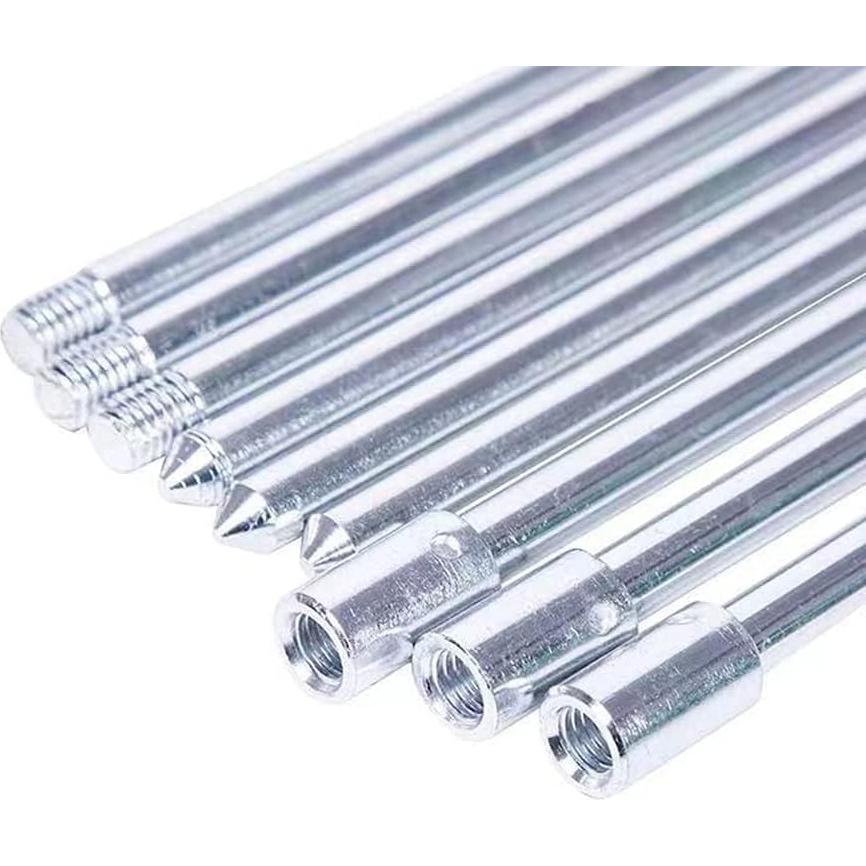 Trípode de Camping Yahpetes de Aluminio 80cm Ajustable Plata