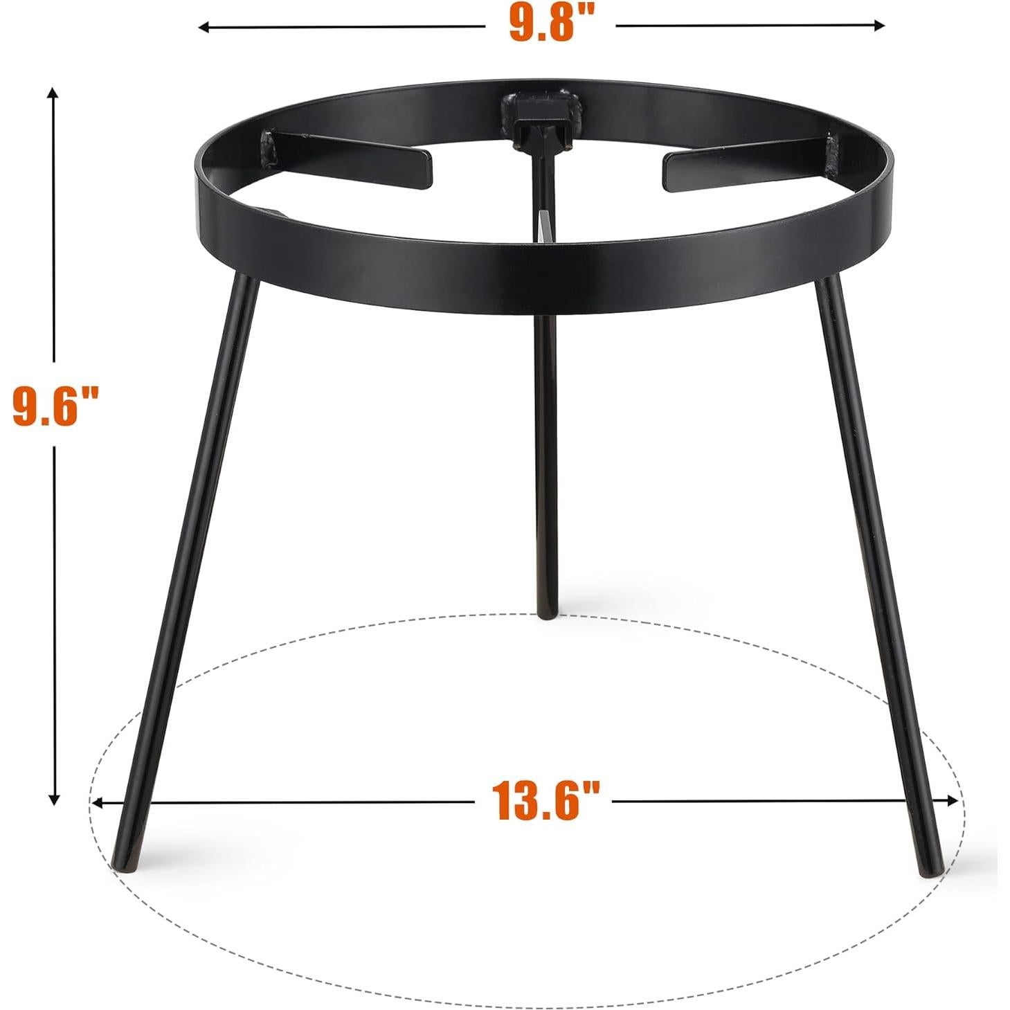 Trípode de Fogata Lcokeiy de Acero 1.1 kg para Camping