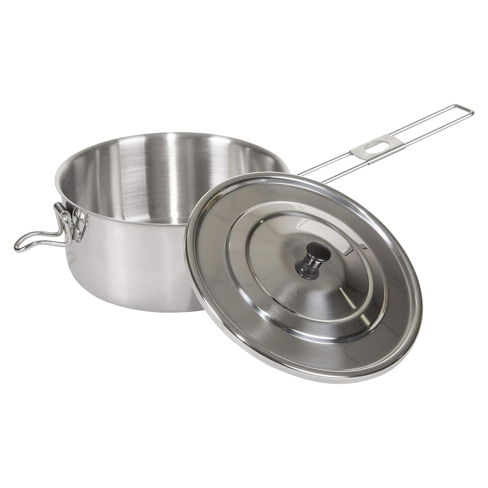 Olla de Cocina de Acero Inoxidable Stansport 1 Litro