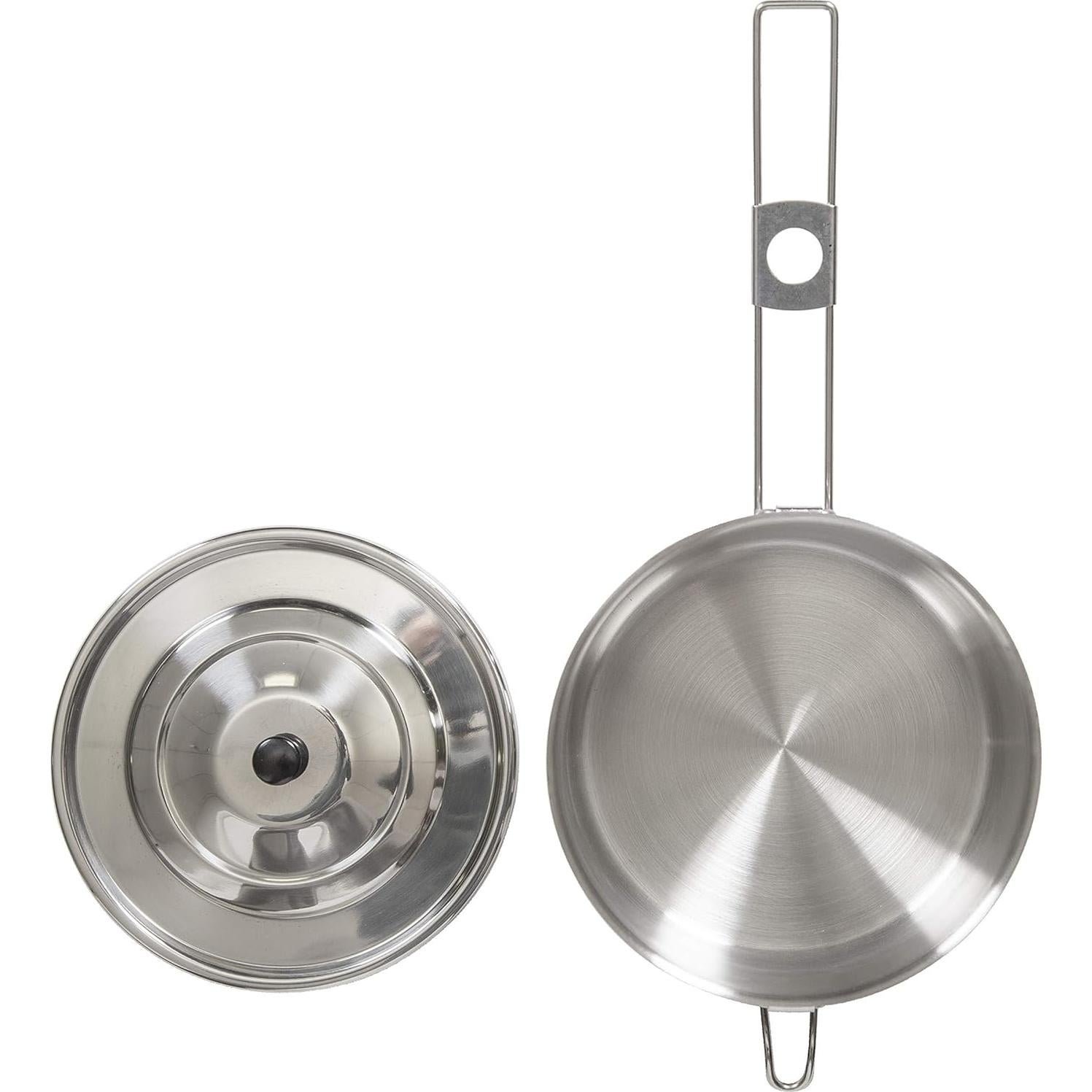 Olla de Cocina de Acero Inoxidable Stansport 1 Litro