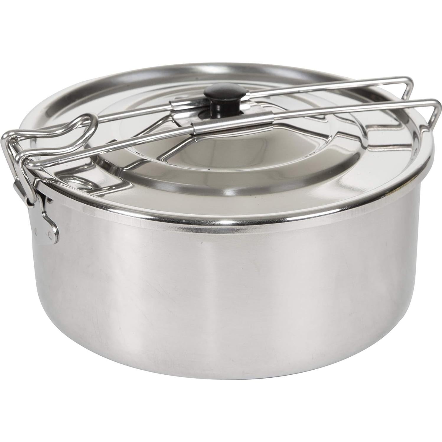 Olla de Cocina de Acero Inoxidable Stansport 1 Litro