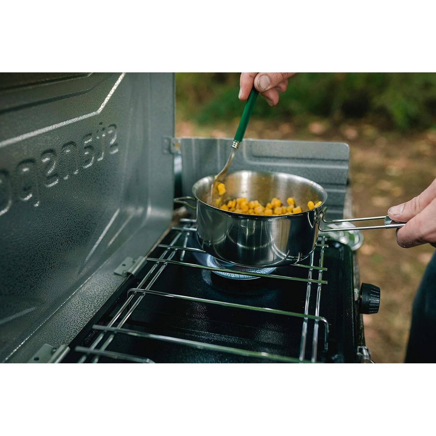 Olla de Cocina de Acero Inoxidable Stansport 1 Litro