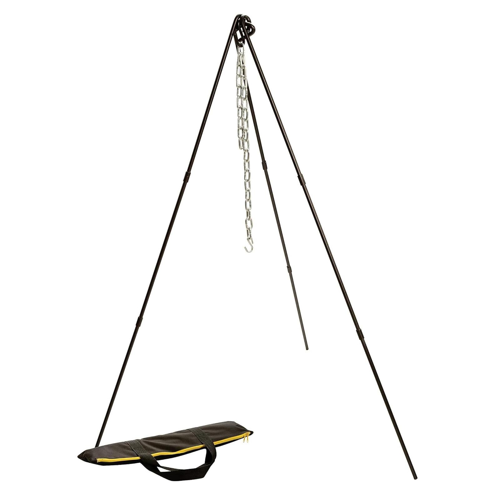 Trípode Ajustable Lodge ATP2 para Campamento 101.6-152.4 cm Negro