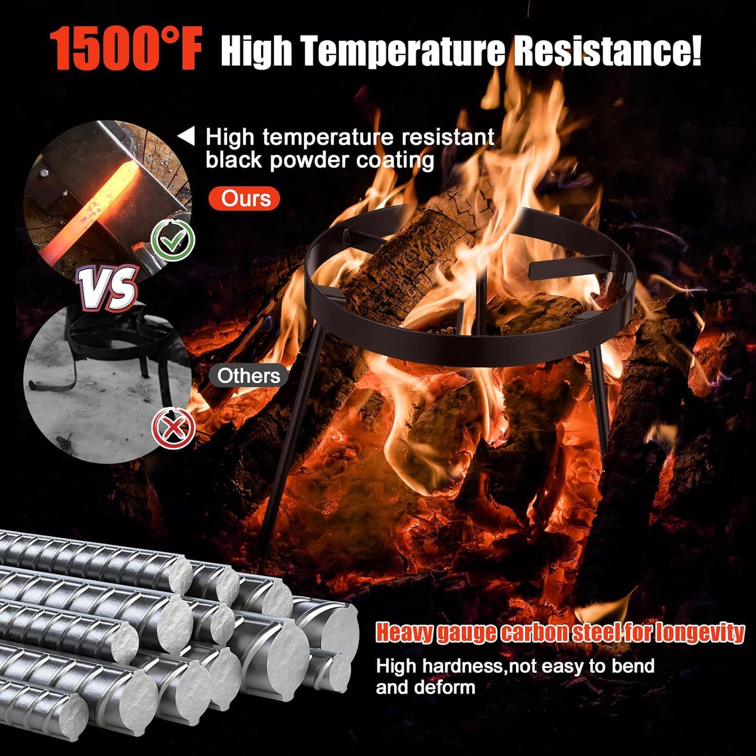 Trípode de Fogata Wefaith - Soporte de Cocina Portátil 1.2kg