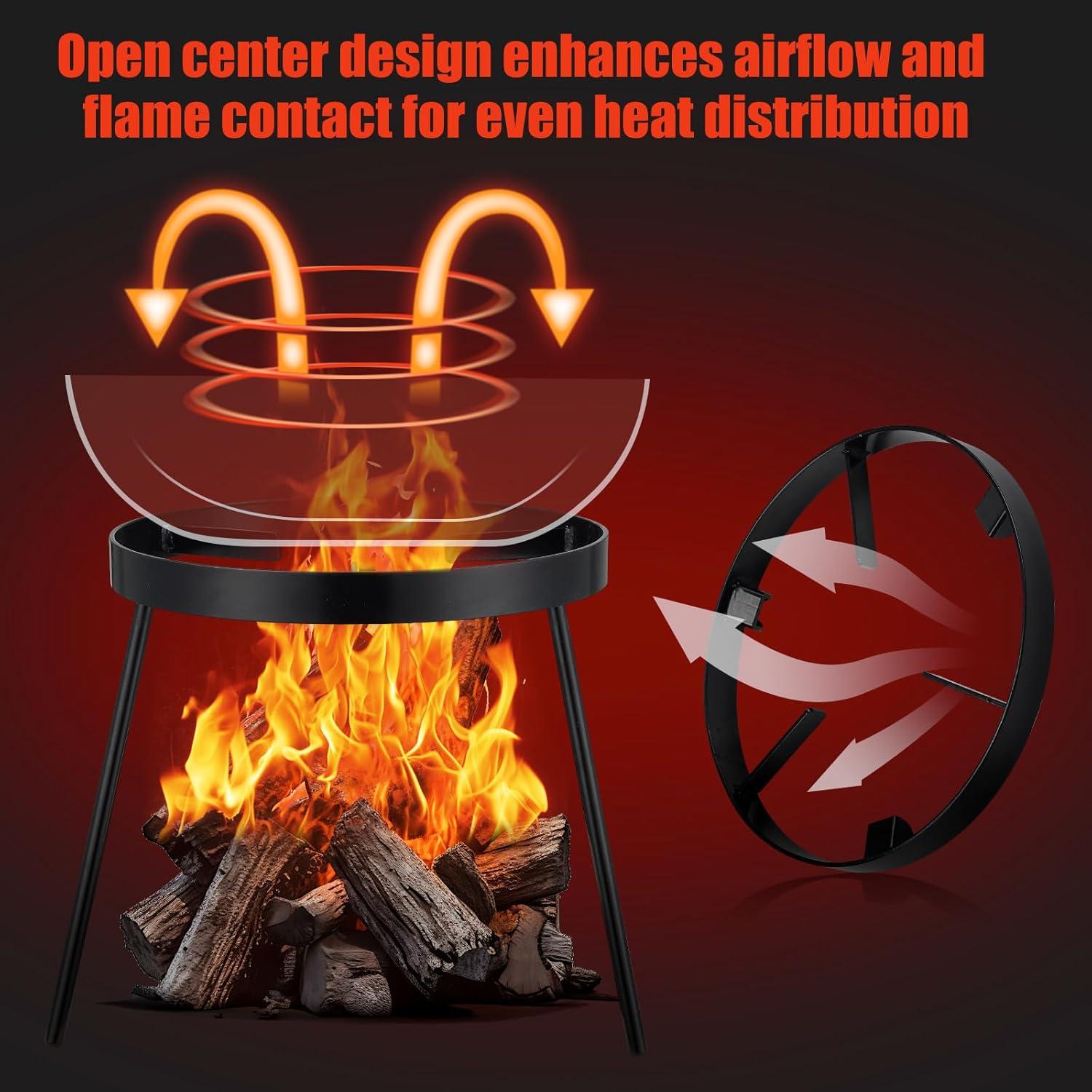 Trípode de Fogata Wefaith - Soporte de Cocina Portátil 1.2kg