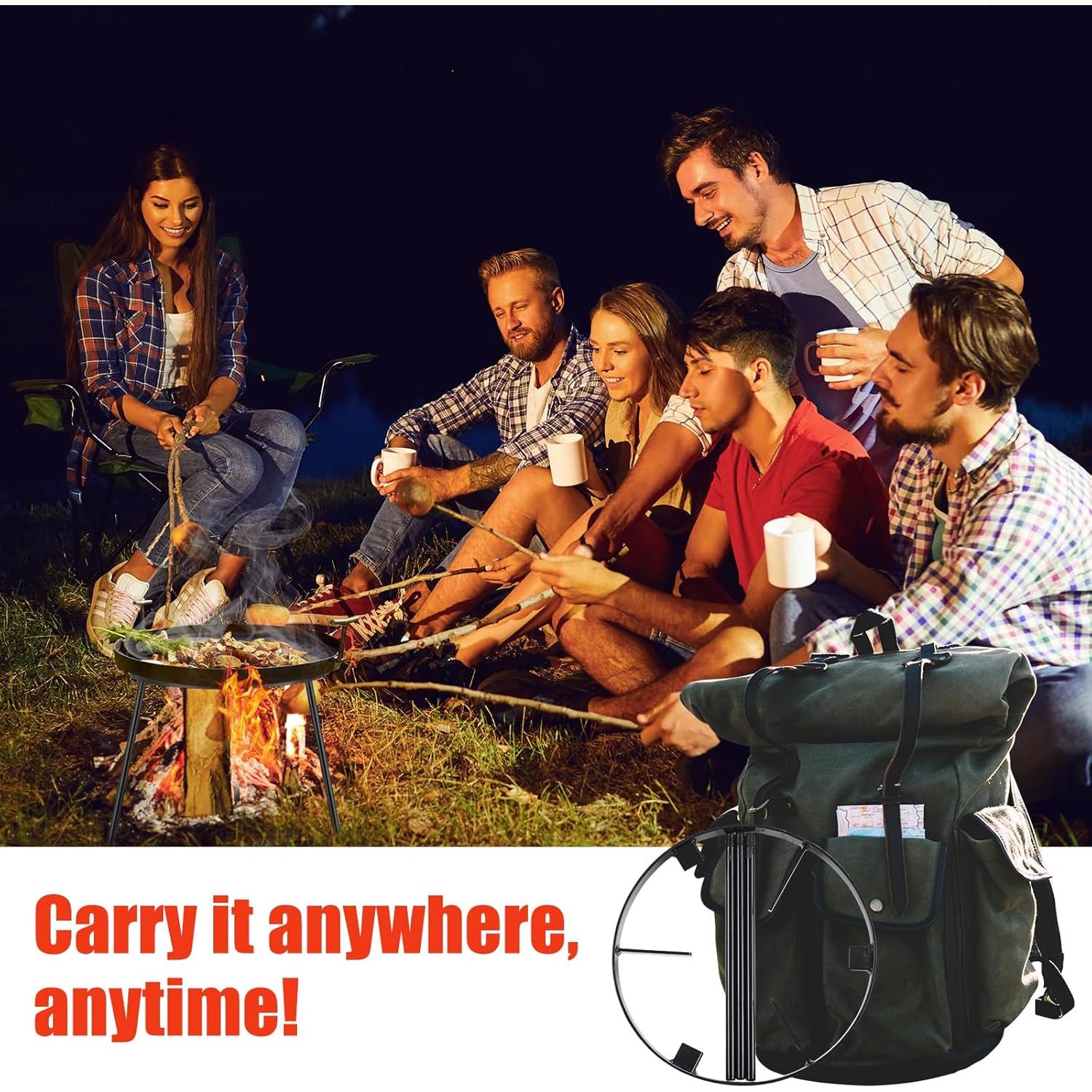 Trípode de Fogata Wefaith - Soporte de Cocina Portátil 1.2kg