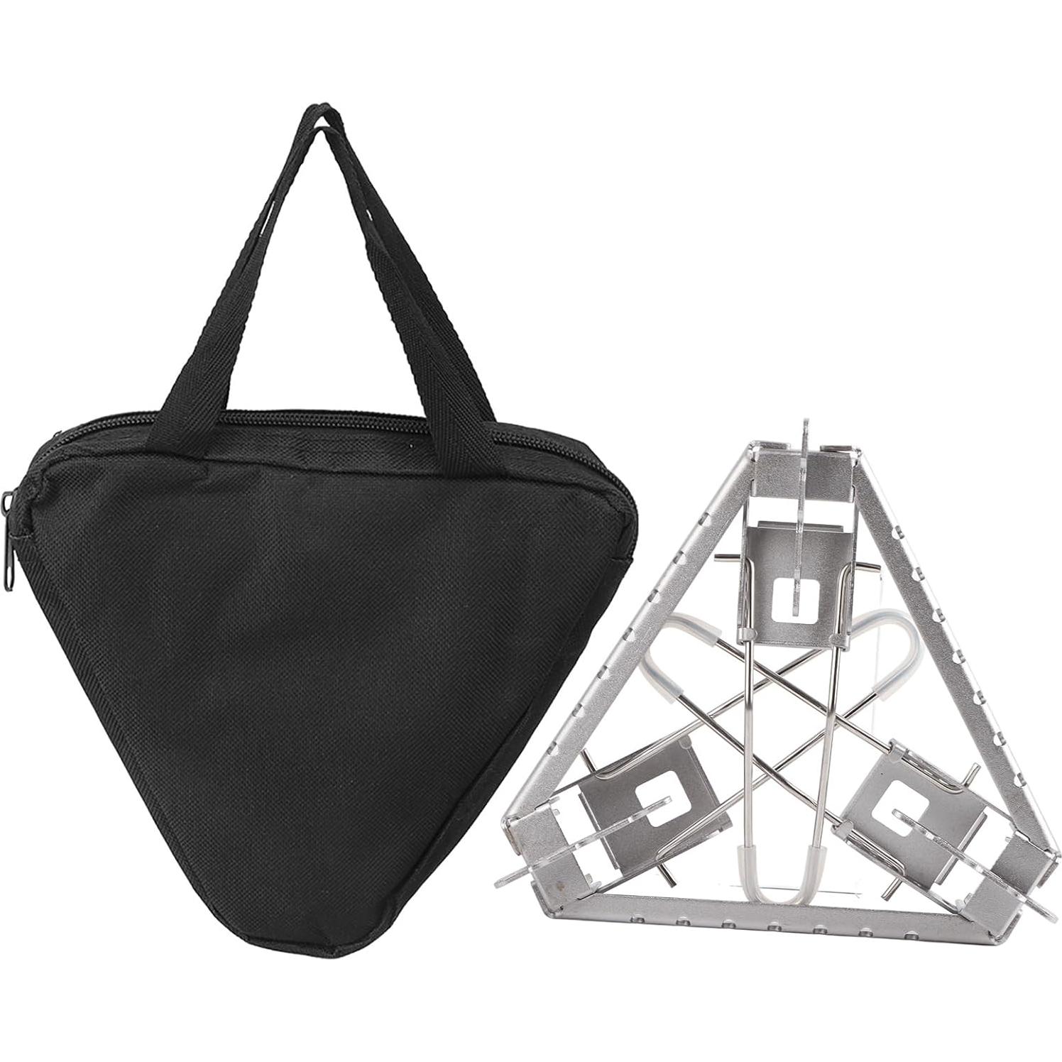 Trípode de Fogata Tissting Ajustable Acero Inoxidable 15.5-19.2 cm