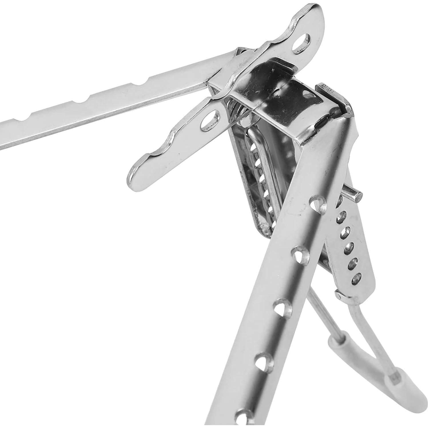 Trípode de Fogata Tissting Ajustable Acero Inoxidable 15.5-19.2 cm