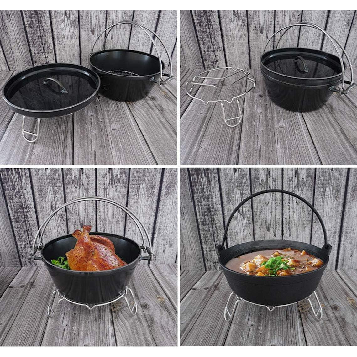 Soporte de Cocina para Fogata Campingmoon MS-69 Acero Inoxidable