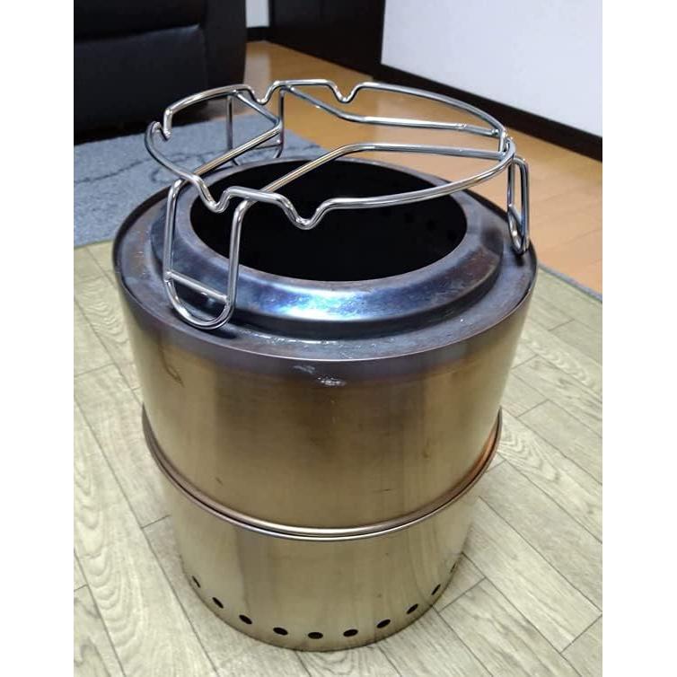 Soporte de Cocina para Fogata Campingmoon MS-69 Acero Inoxidable