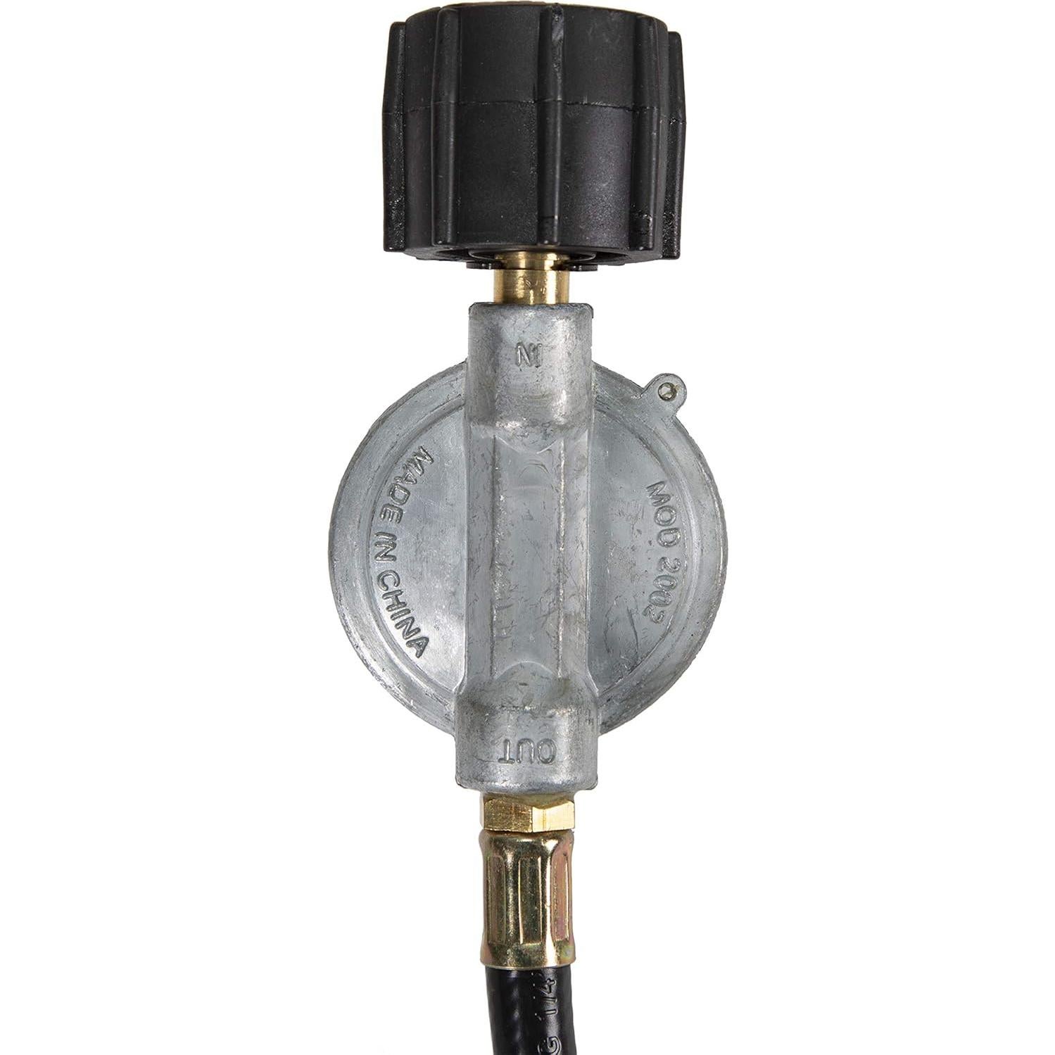 Manguera y regulador Stansport 1.5m para tanque de propano 20 lb