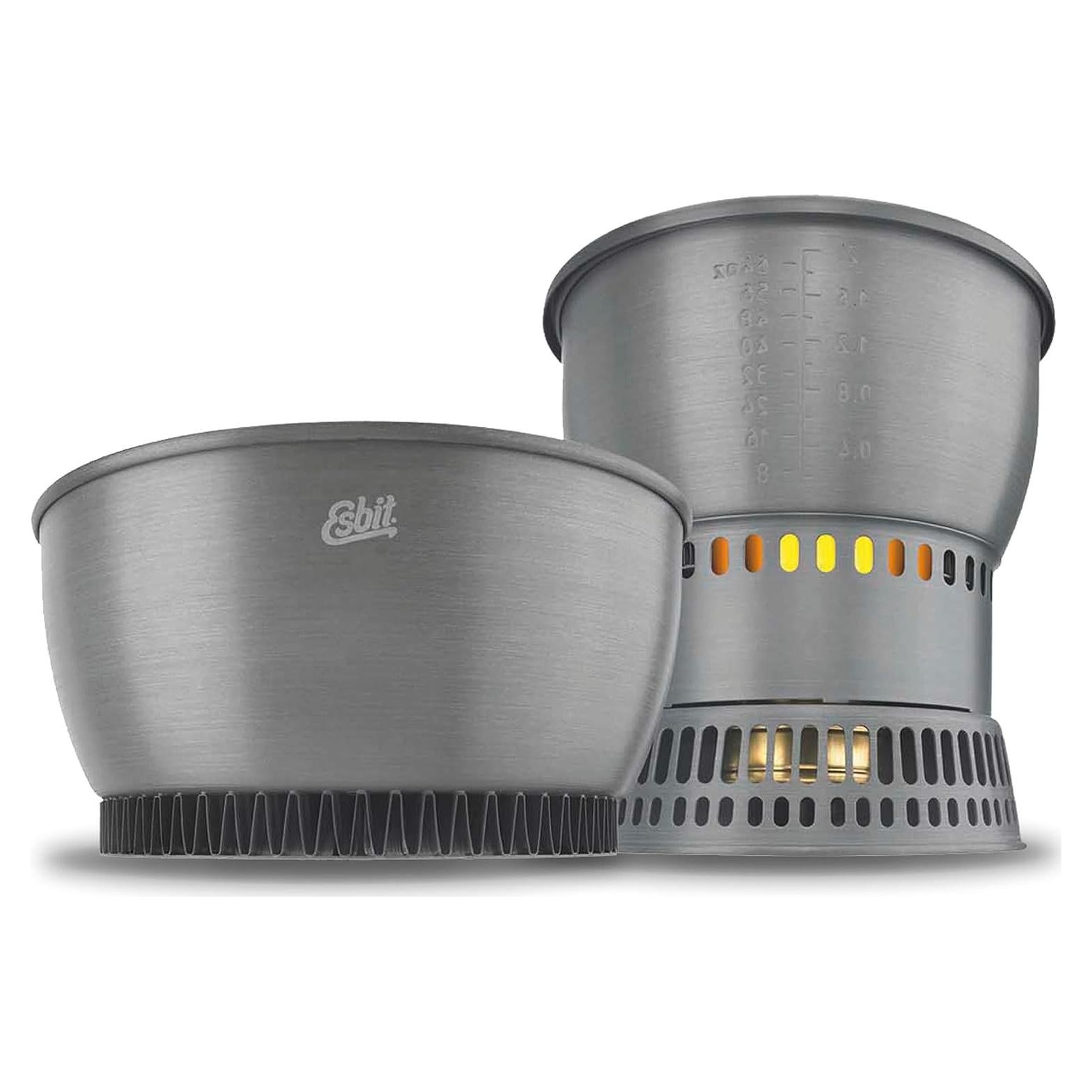 Set de Cocina Ligero Esbit 12 Piezas con Quemador de Alcohol