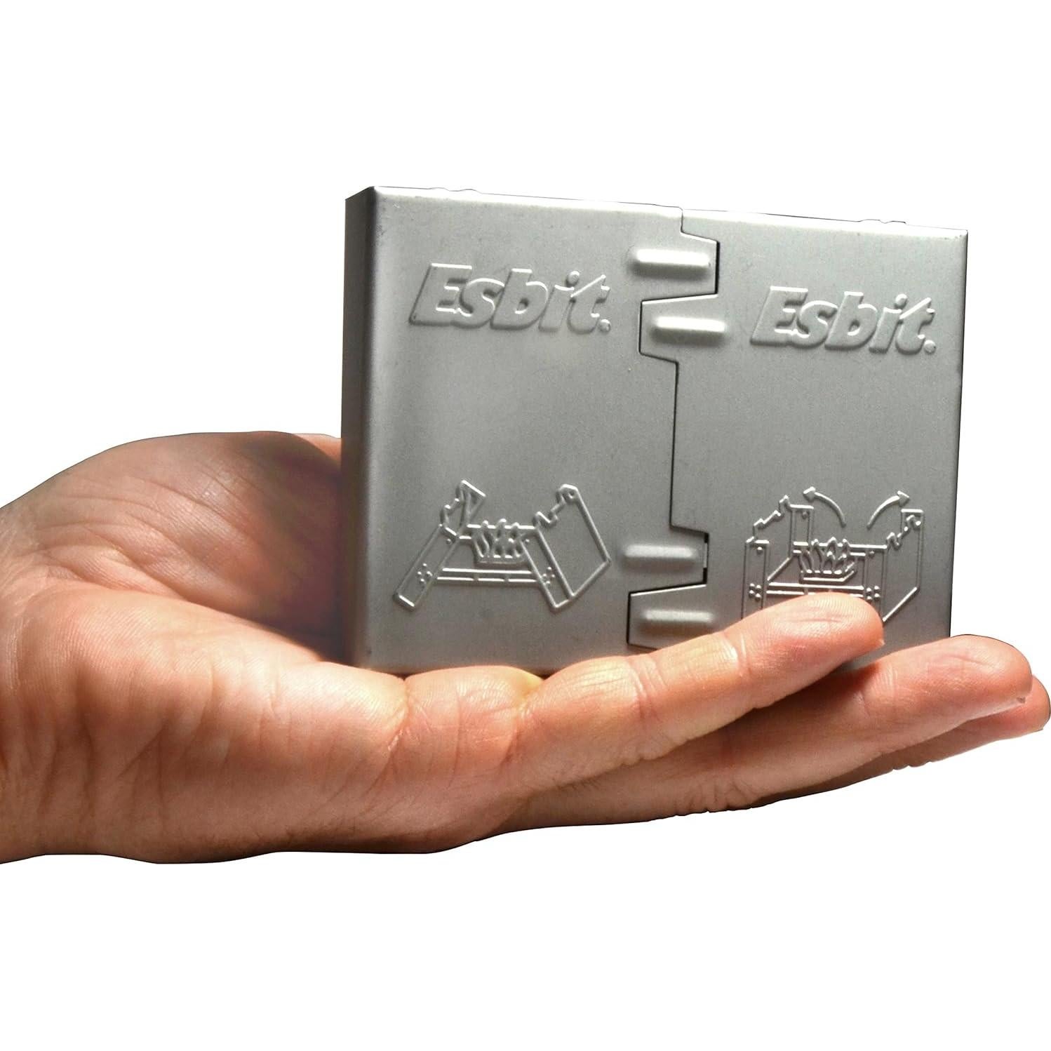 Estufa Plegable Esbit con 30 Tabletas de Combustible Sólido