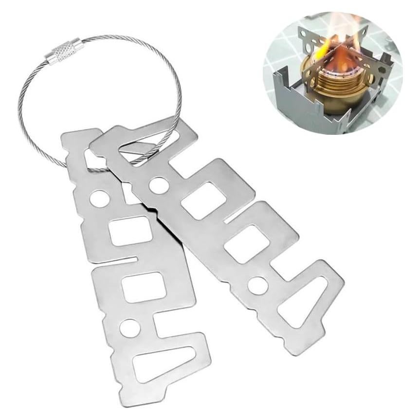 Soporte Cruzado para Estufa de Alcohol SquEqu Acero Inoxidable