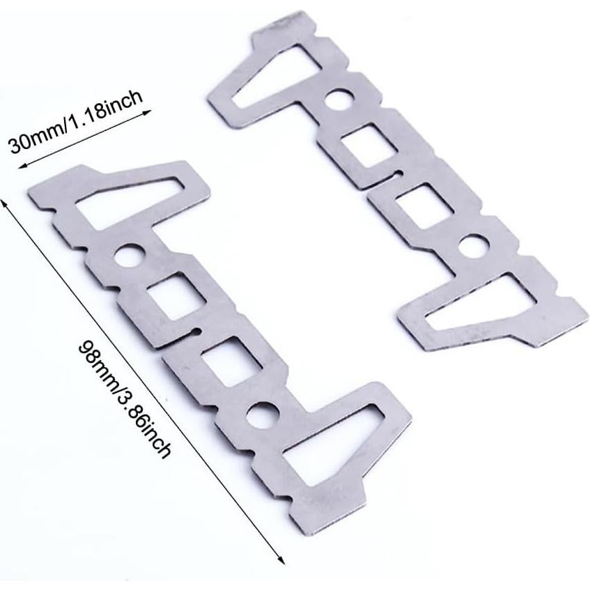 Soporte Cruzado para Estufa de Alcohol SquEqu Acero Inoxidable